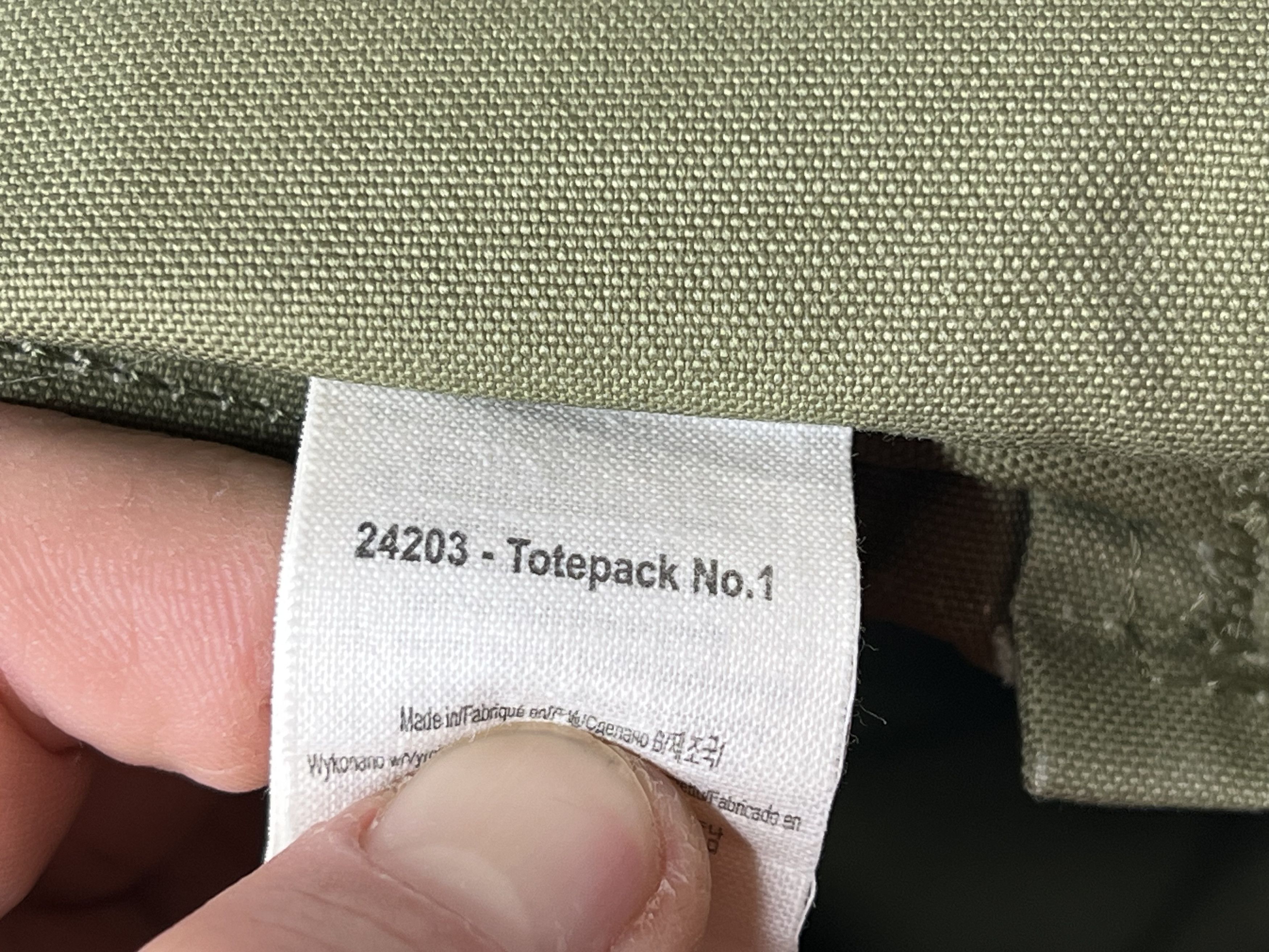 Longchamp FJALLRAVEN G-1000 TOTEPACK NO.1 TRAVEL SHOULDER BAG BACKPACK Size ONE SIZE - 9 Thumbnail