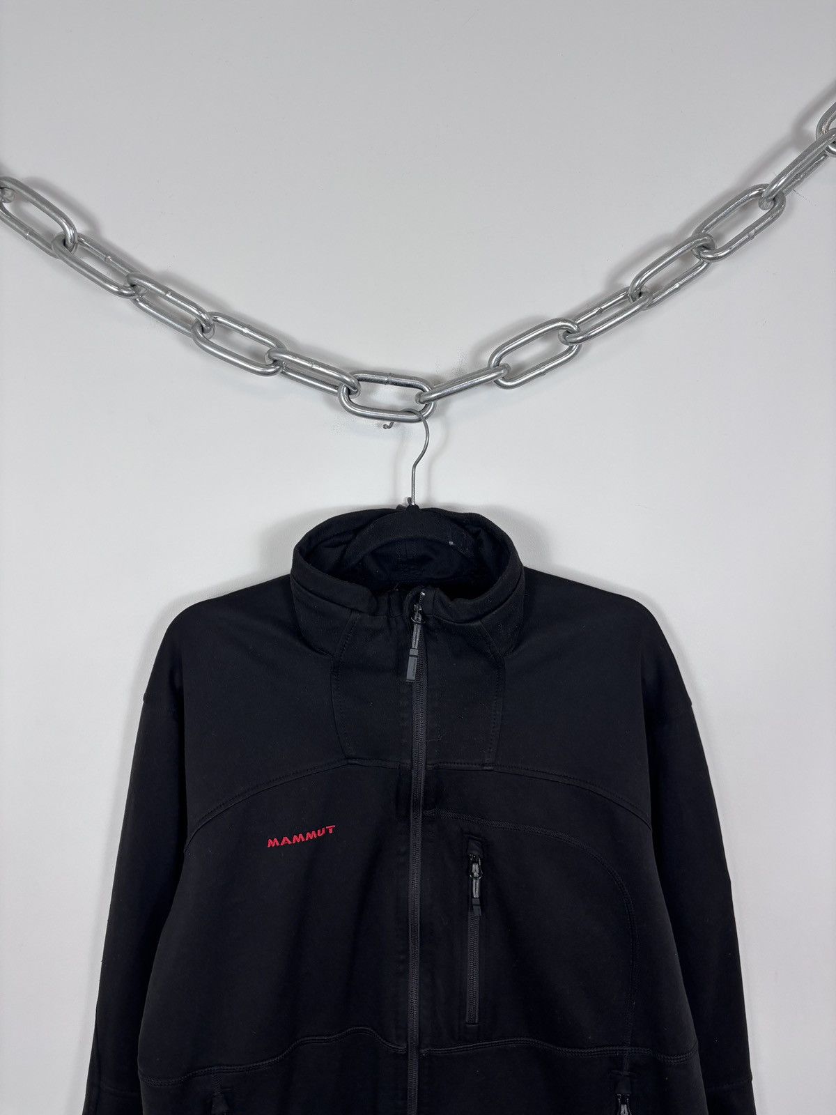 Mammut Mammut Men’s Softshell Jacket Windstopper Black Full Zip Size US L / EU 52-54 / 3 - 2 Thumbnail