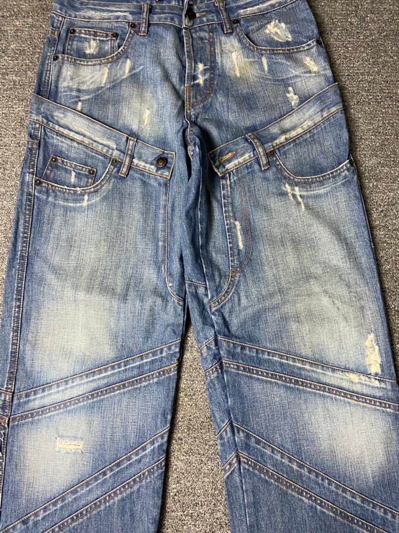 Absolut Joy 🔥Rare ABSOLUT JOY Progetti&Prodotti Denim Jeans 🔥 (136) Size US 32 / EU 48 - 14 Thumbnail