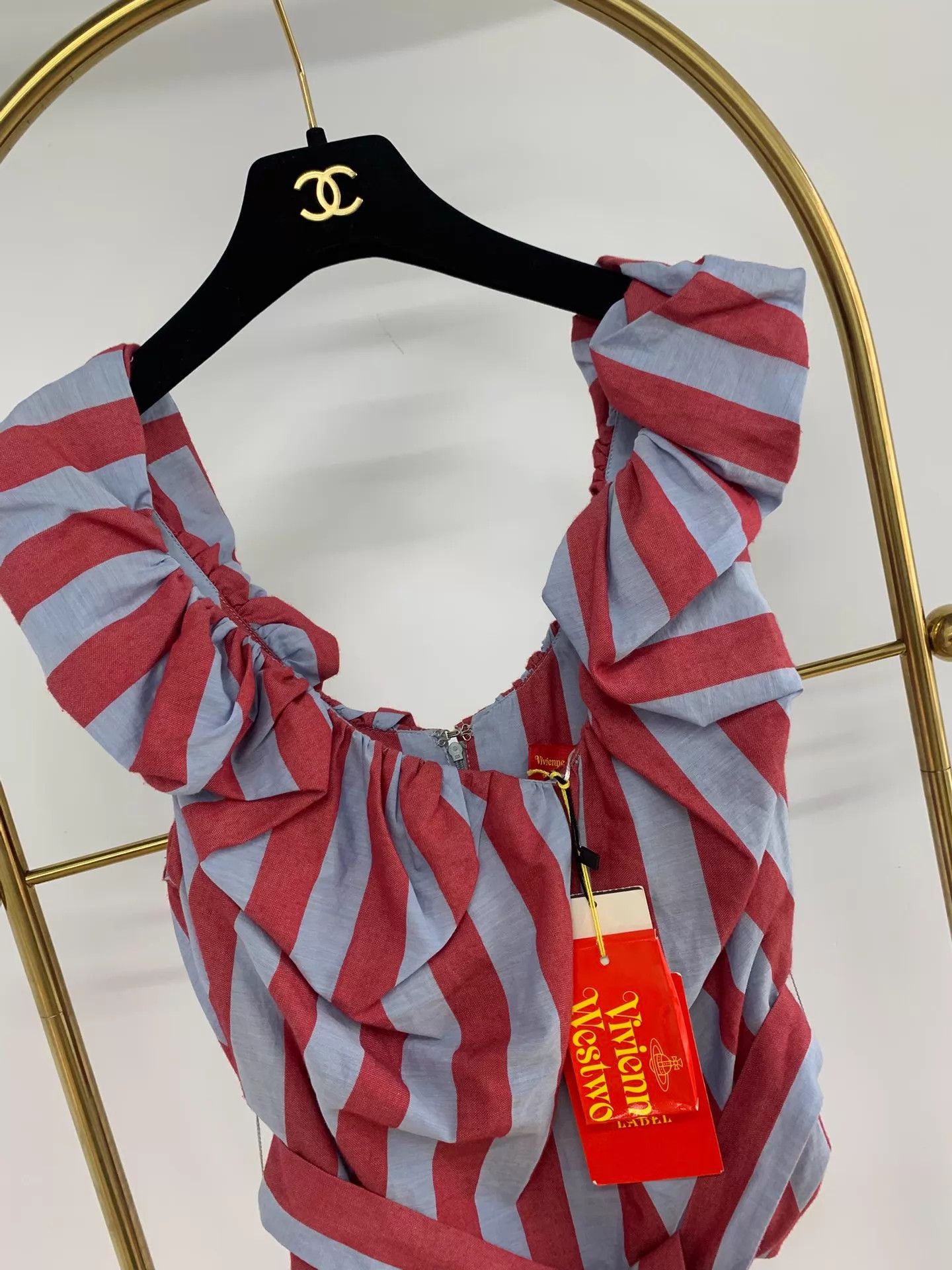 Vivienne Westwood Vivienne Westwood Colorblock Striped Tank 38 New Size XS / US 0-2 / IT 36-38 - 2 Thumbnail