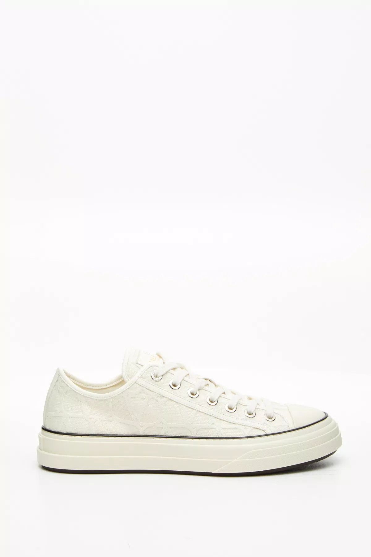 oc11z0625 Toile Iconographe Low-Top Sneaker in White