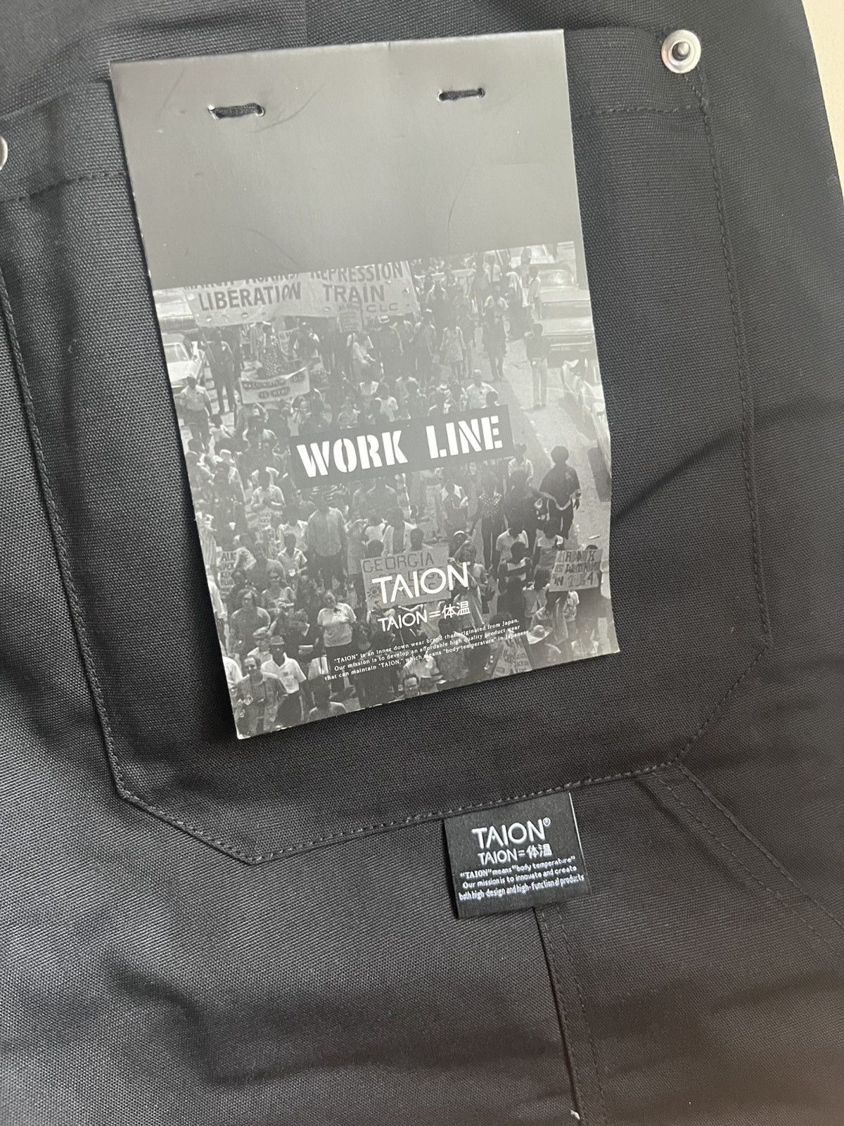 Taion Work Shorts Black L, Men's (Size 34) — image 5 of 5