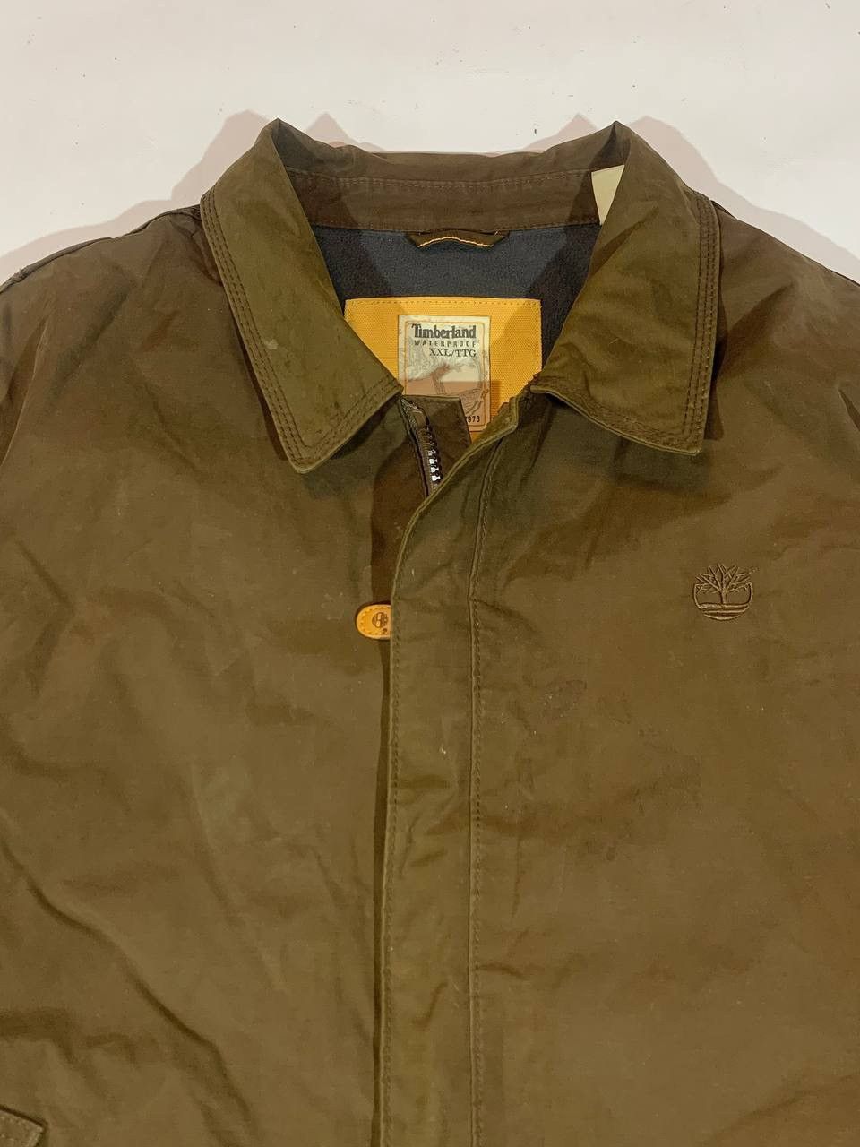 Timberland × Vintage Timberland Vintage Jacket Bomber Brown Size US XXL / EU 58 / 5 - 3 Thumbnail