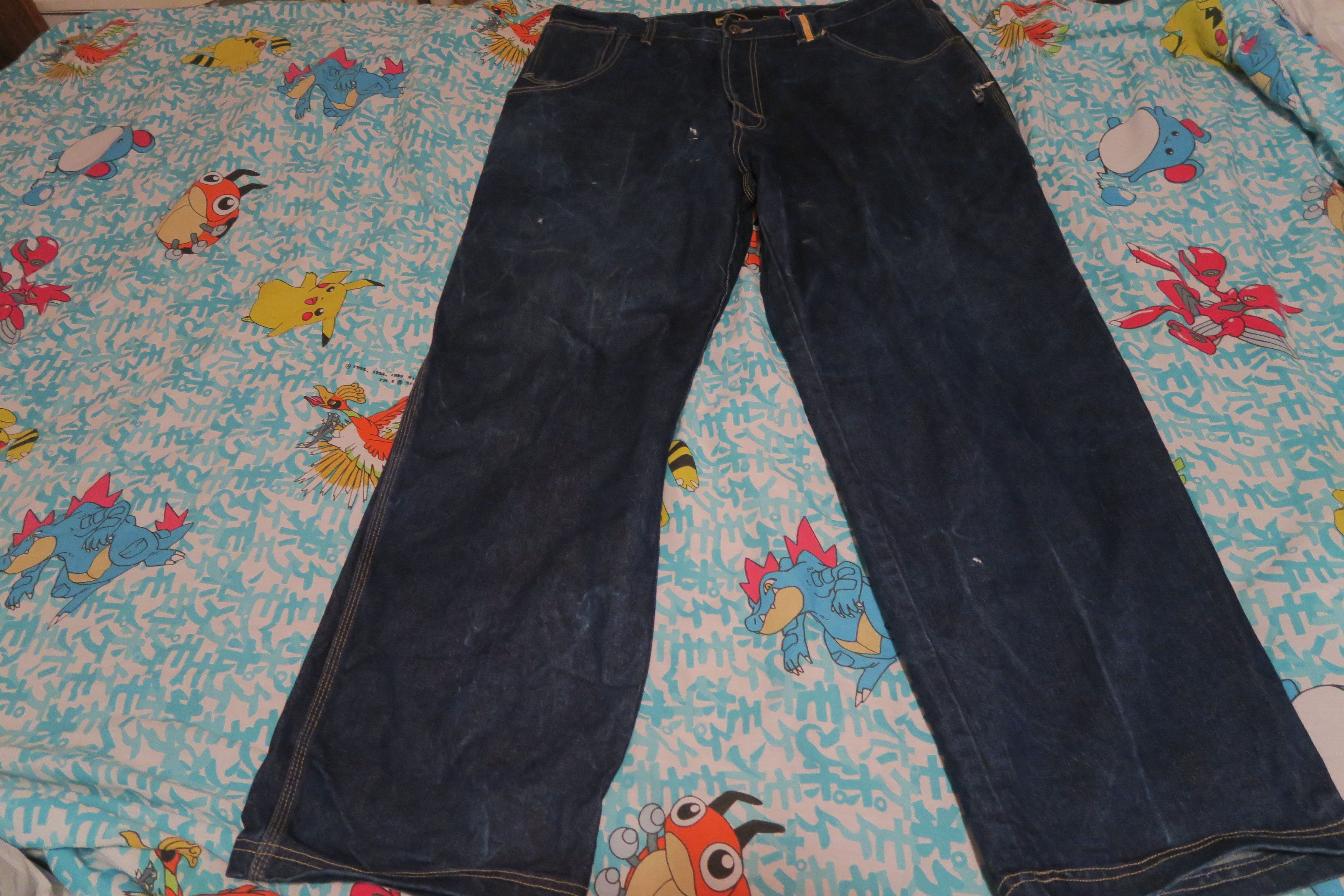 Vintage VTG Godbody Denim Urban 40x33 Baggy Carpenter Jeans Painter Size US 40 / EU 56 - 1 Thumbnail