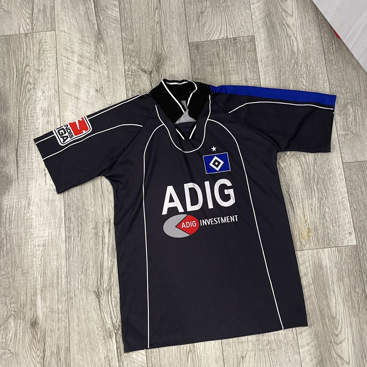 Vintage 90s Vintage Hamburger SC 1998/99 ADIG VAN DER VAART Jersey Size US S / EU 44-46 / 1 - 1 Thumbnail