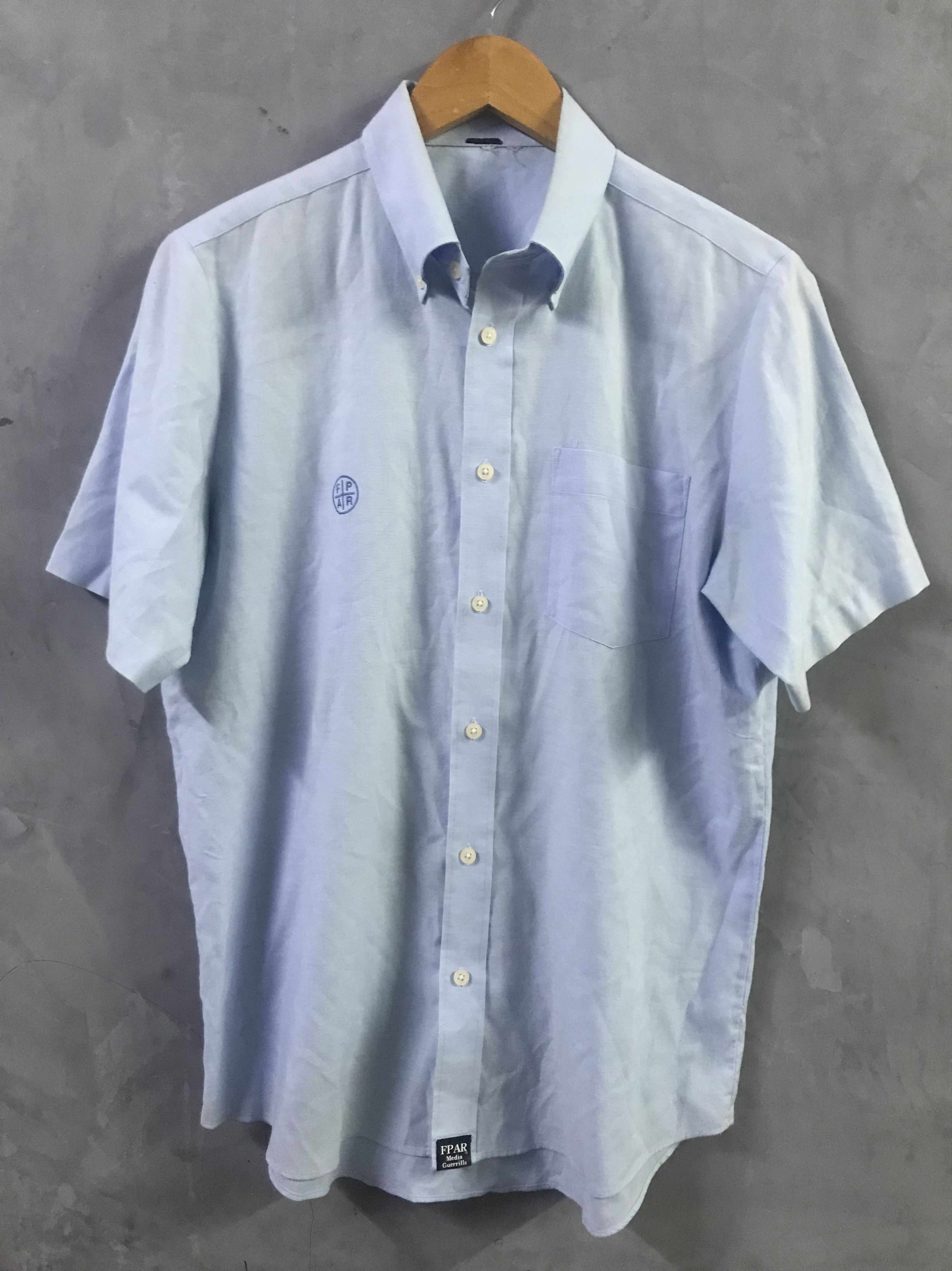 FPAR FPAR - Button Up Cotton Shirt Size US M / EU 48-50 / 2 - 1 Thumbnail