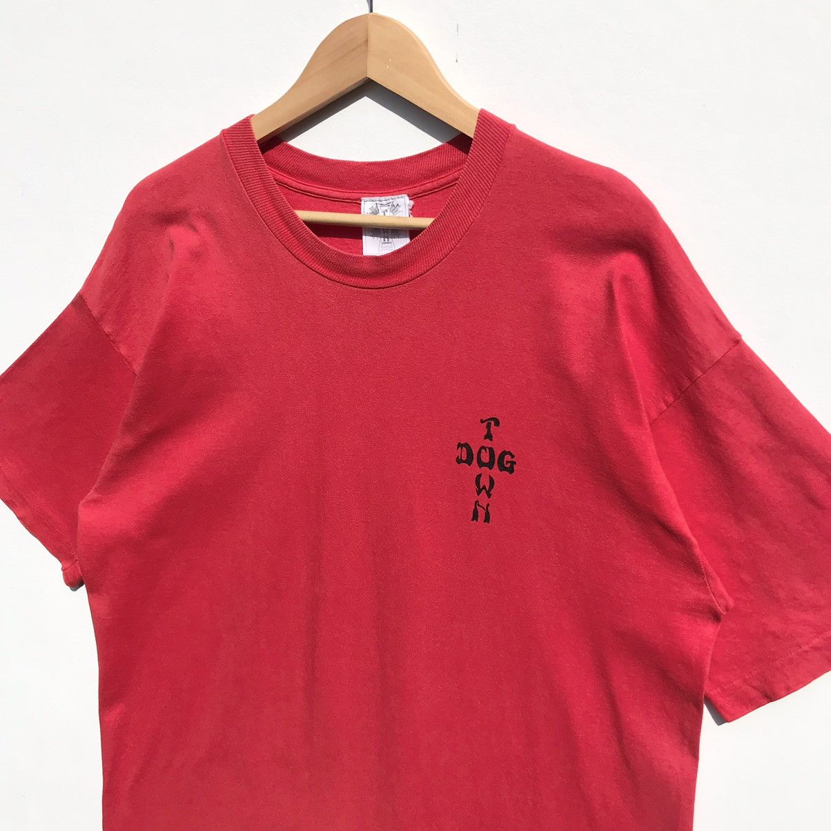Vintage Vintage 90s Dog Town Flame Shirt Dog Town Skatebording Size US L / EU 52-54 / 3 - 8 Thumbnail