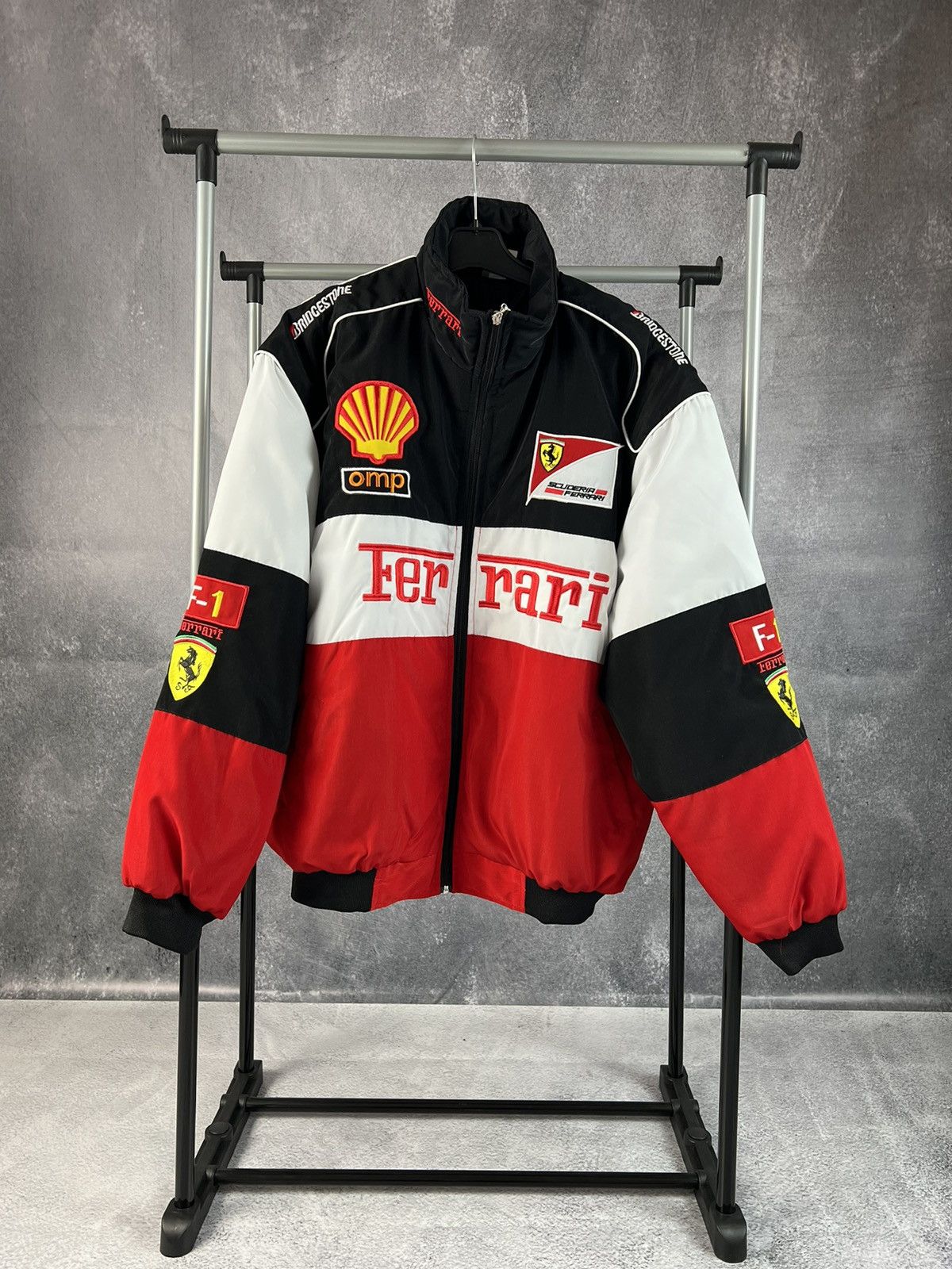 Ferrari × Vintage Vintage Ferrari racing full zip jacket Size US XL / EU 56 / 4 - 1 Thumbnail
