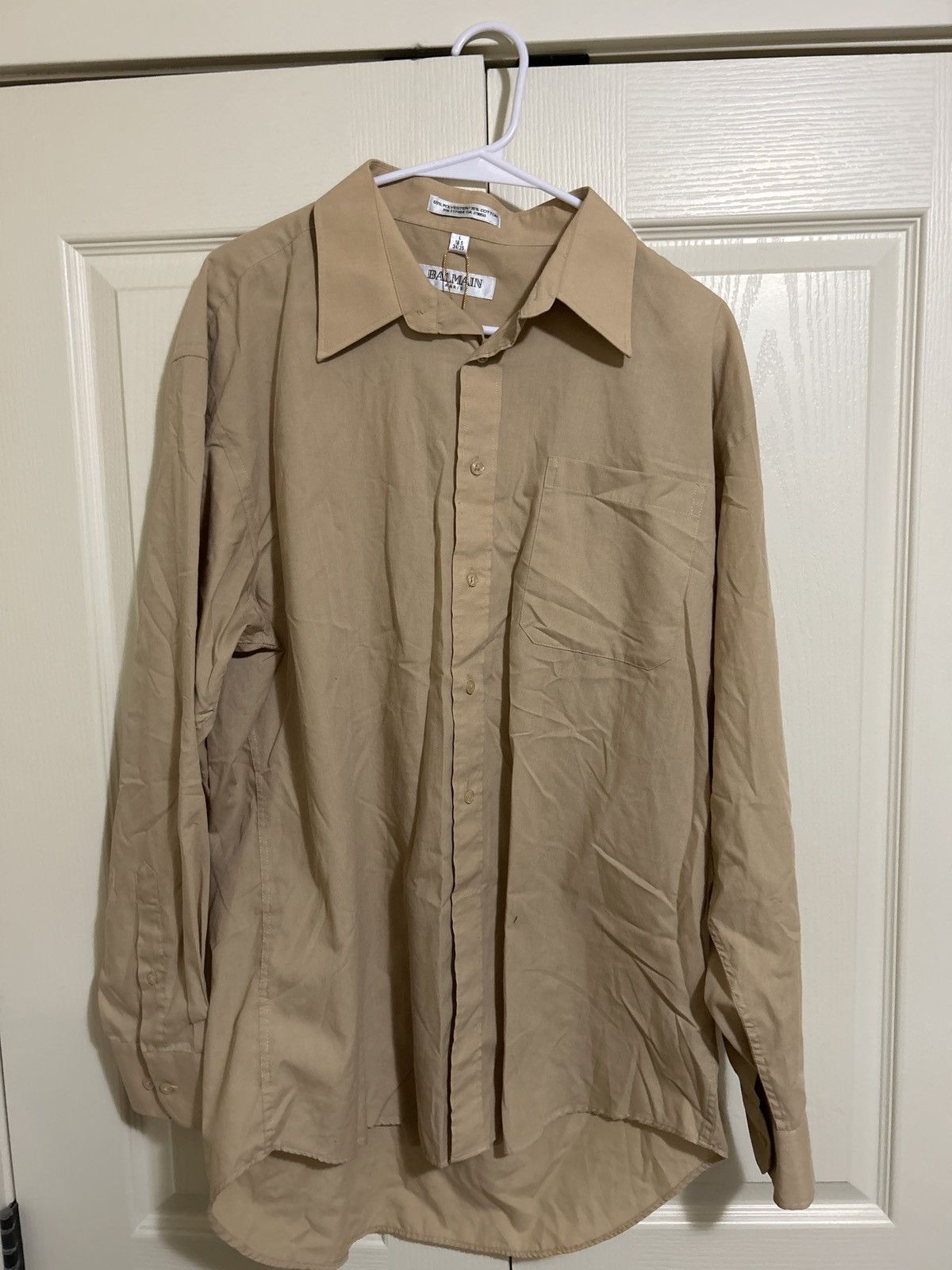 Balmain × Vintage Vintage Balmain dress shirt Size 34R - 1 Thumbnail