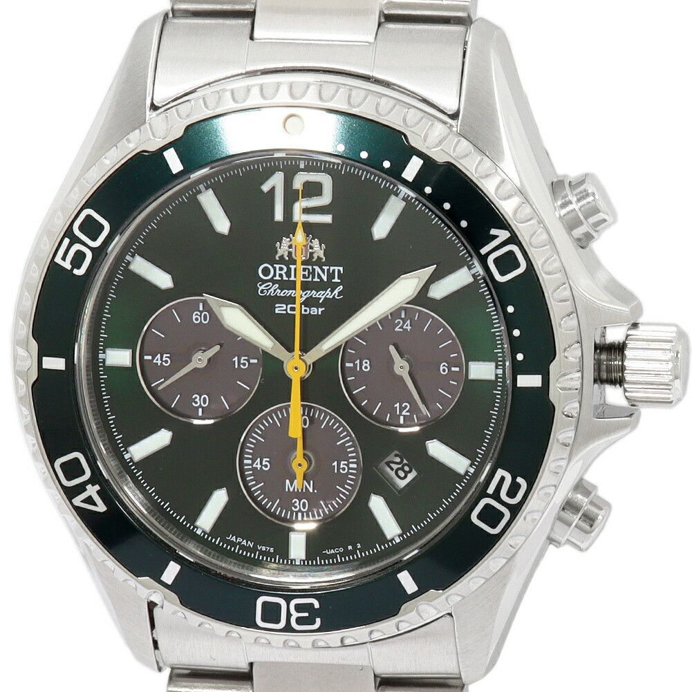Other Other Orient Mako Stainless Steel Metal Quartz RN-TX0204 DUTY FREE for USA Size ONE SIZE - 1 Thumbnail