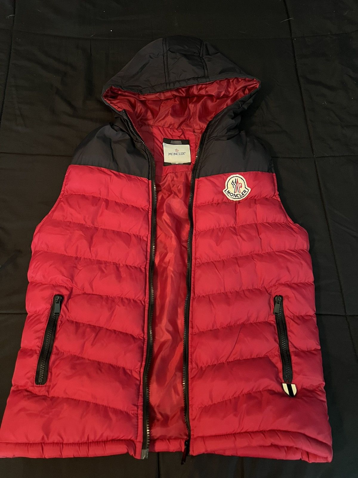Vintage 2000s Moncler Puffer Coat Vest Size Small