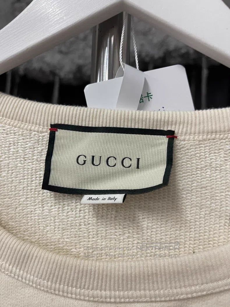 Gucci Gucci White sweatshirt Size US S / EU 44-46 / 1 - 7 Thumbnail