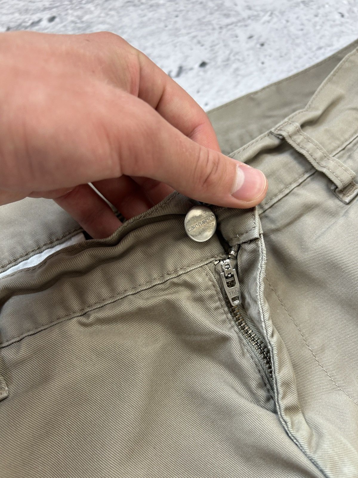 Carhartt 💥Vintage Carhartt Presenter Distressed Faded Baggy Pants💥 Size US 32 / EU 48 - 11 Thumbnail