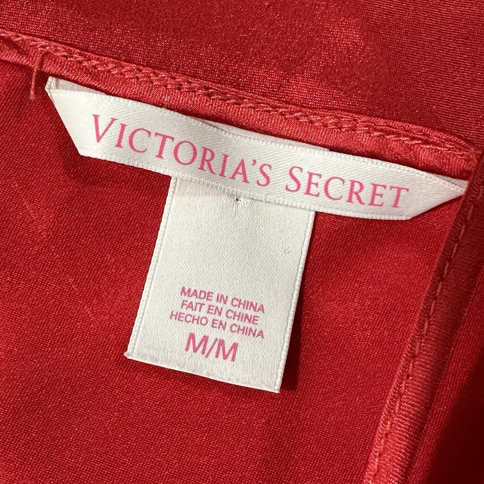 Victoria's Secret Victoria's Secret Medium Satin Slip Dress Babydoll Pajamas Size ONE SIZE - 3 Thumbnail