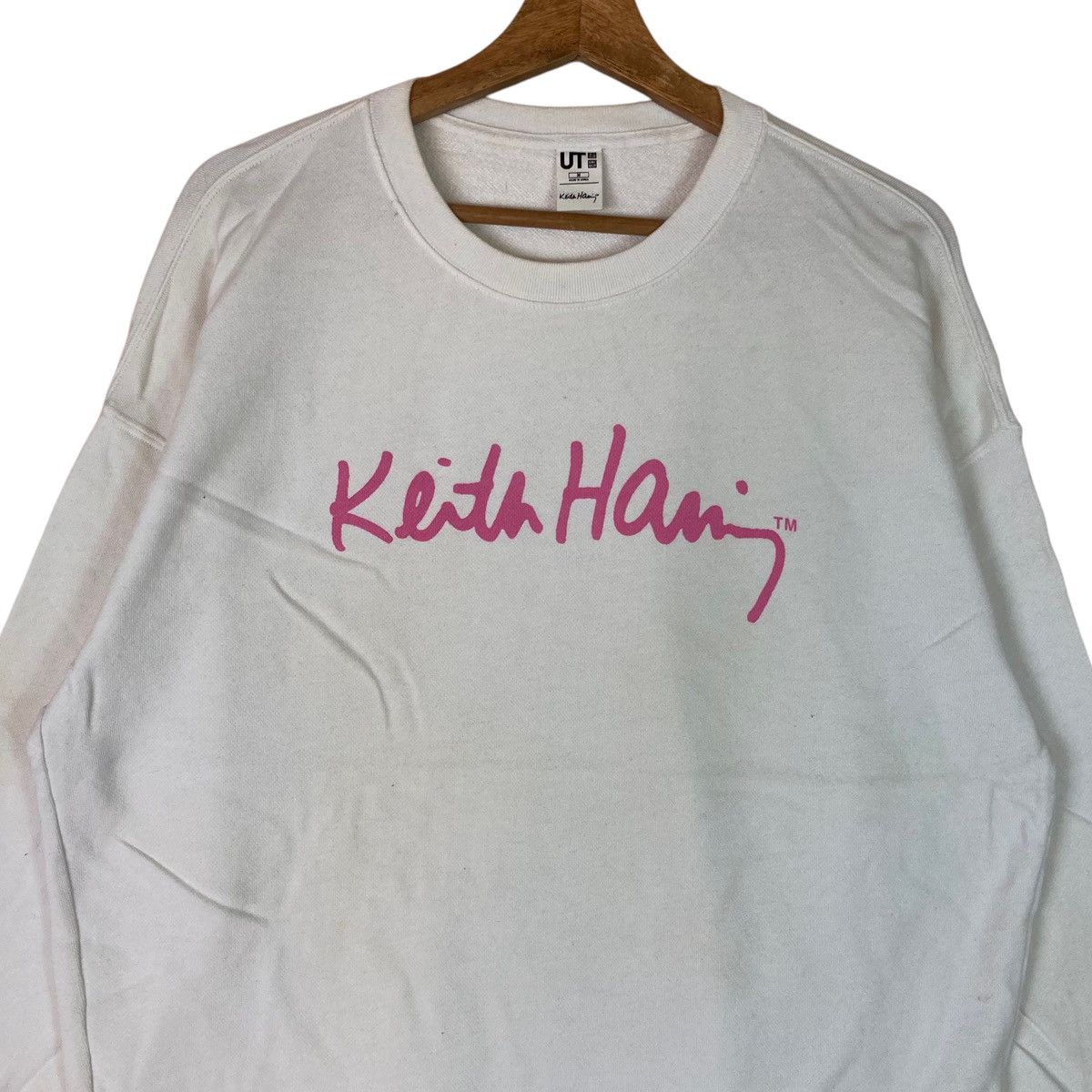Uniqlo Japanese Brand Uniqlo X Keith Haring Pullover Jumper Size US M / EU 48-50 / 2 - 2 Thumbnail