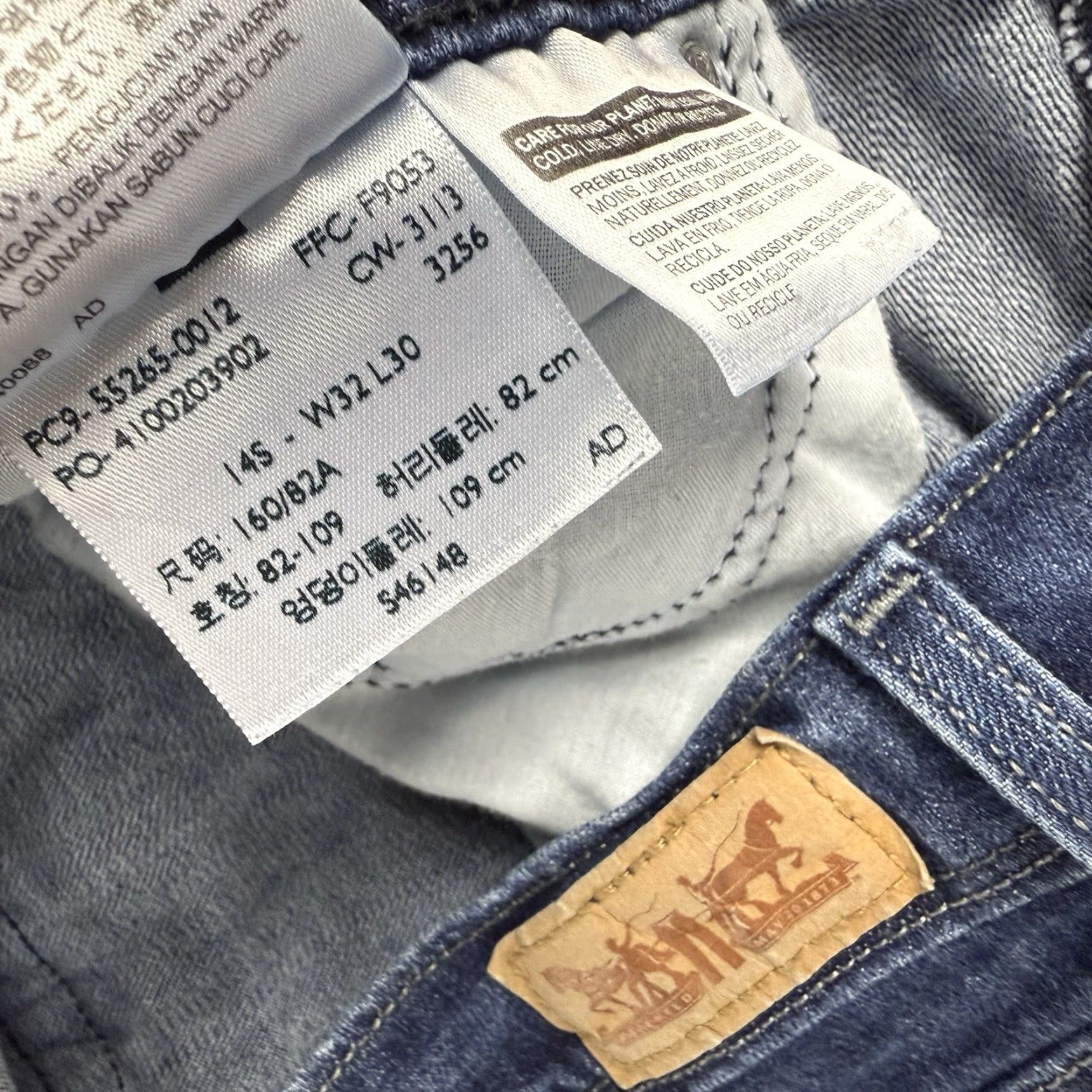 Levi's Levi's Jeans Bootcut Women 14S Regular 29in Blue Dark Stretch Denim Flap Pocket Size 36" / US 14 / IT 50 - 3 Thumbnail