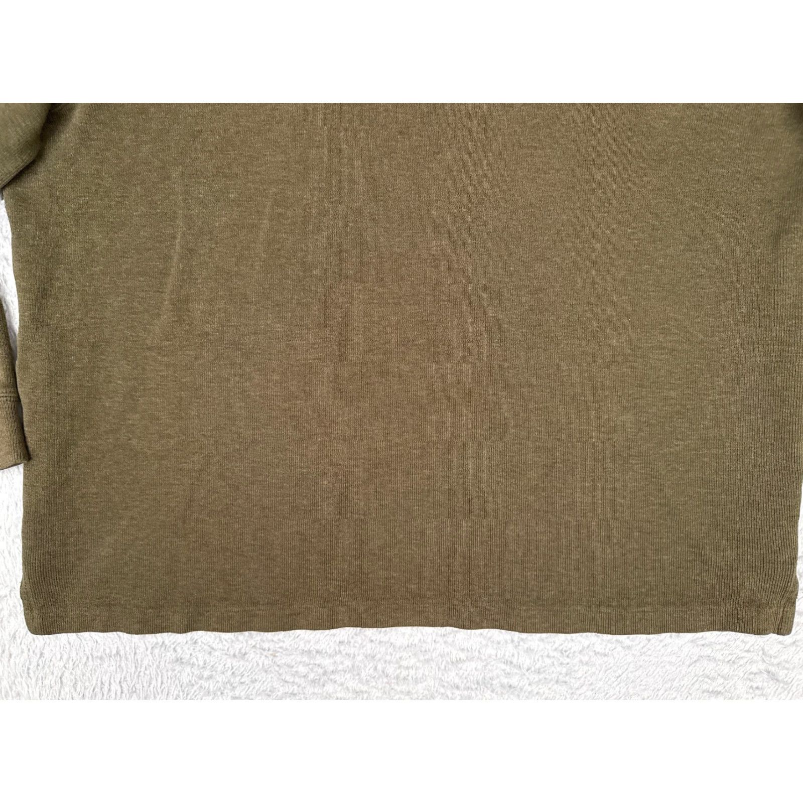 Polo Ralph Lauren Polo Ralph Lauren Sweater Men XL Brown 1/4 Zip Mock Neck 100% Cotton Pullover Knit Subtle Embroidered Logo Size US XL / EU 56 / 4 - 5 Thumbnail
