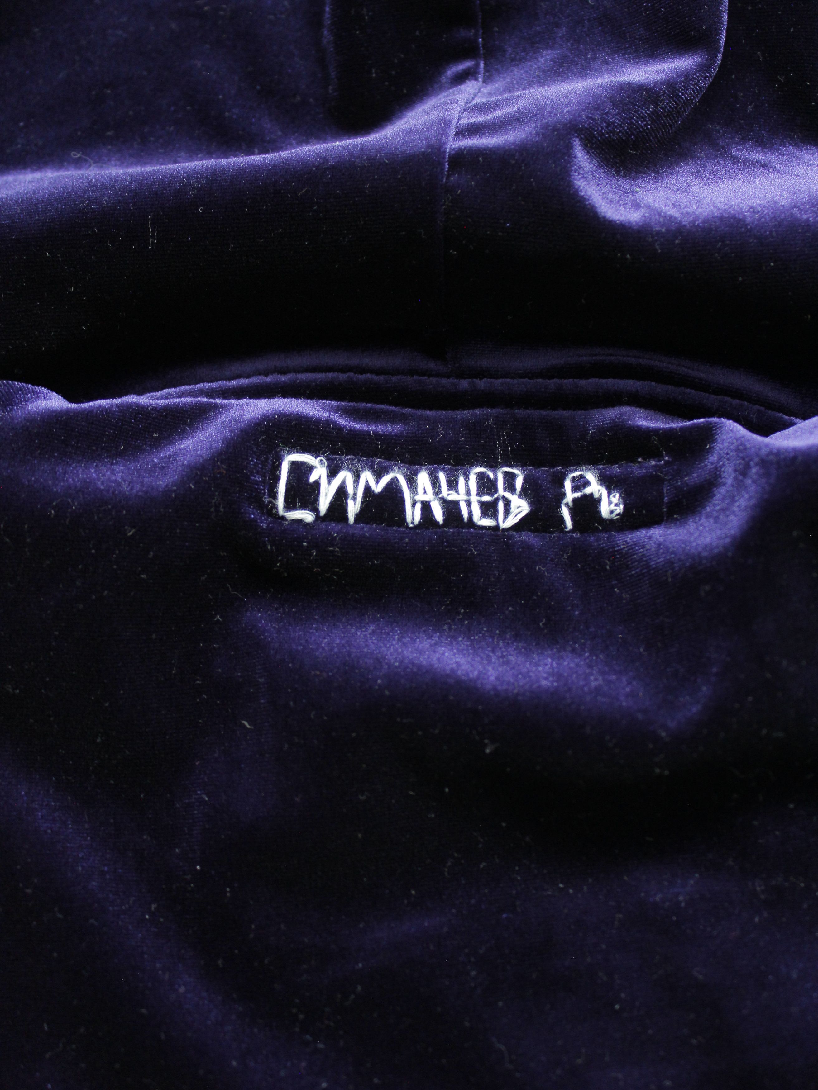 Denis Simachev Denis Simachev Womens Hoodie jacket Velour Three Stripes s m Size M / US 6-8 / IT 42-44 - 9 Thumbnail