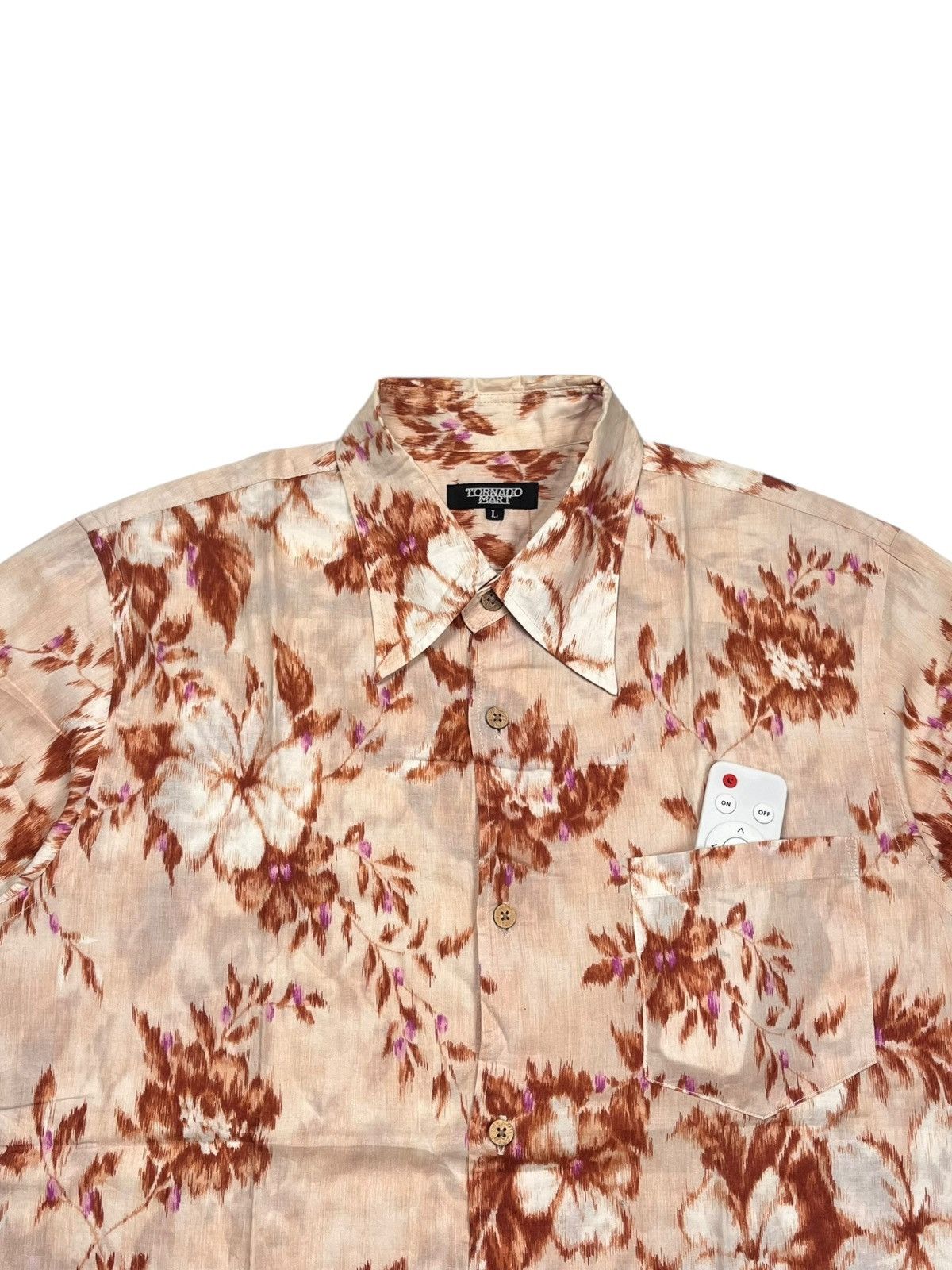 Tornado Mart Tornado Mart Flower Graphic Printed Size US M / EU 48-50 / 2 - 2 Thumbnail