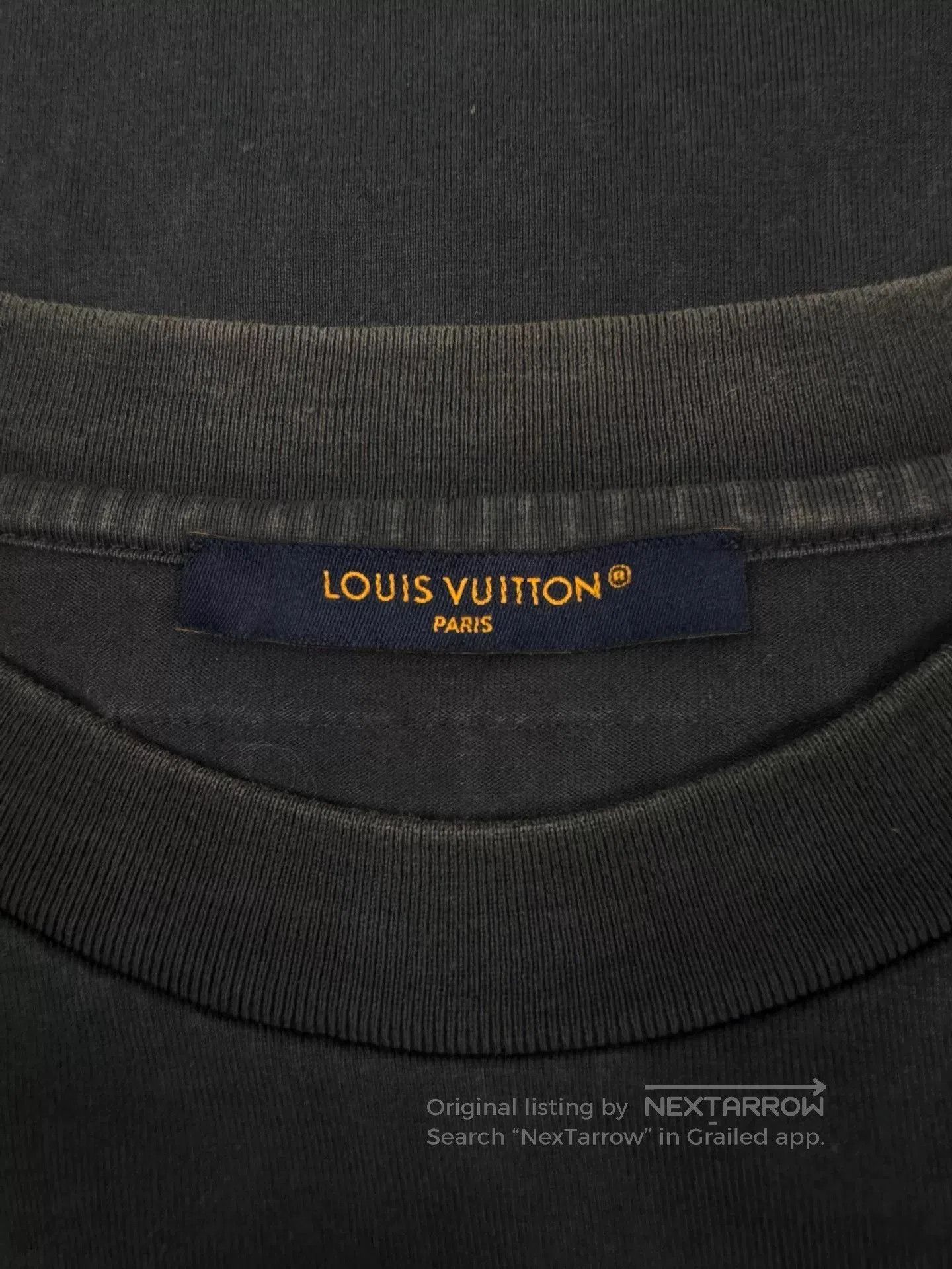 Louis Vuitton Louis Vuitton Logo Short Sleeve T-Shirt. Size US XL / EU 56 / 4 - 7 Thumbnail