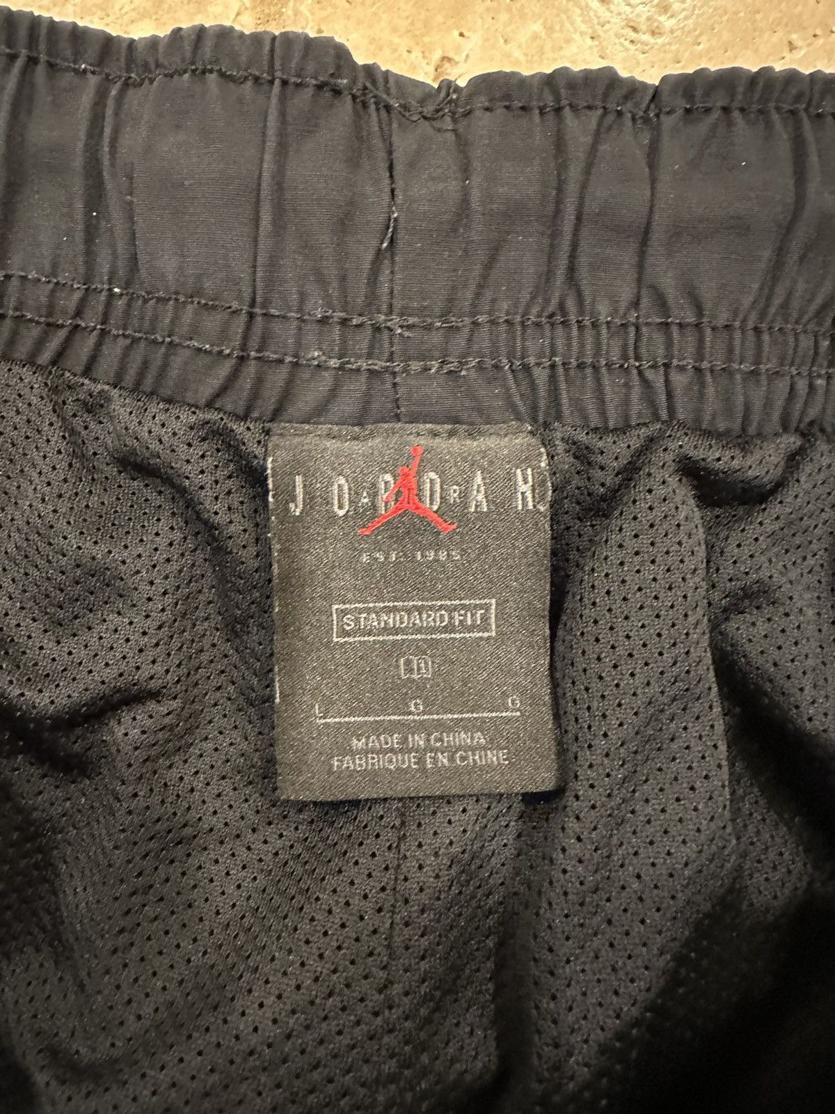 Fragment Design × Jordan Brand Jordan Brand x Fragment Design Woven Nylon Black/Blue Pants Size US 34 / EU 50 - 5 Thumbnail
