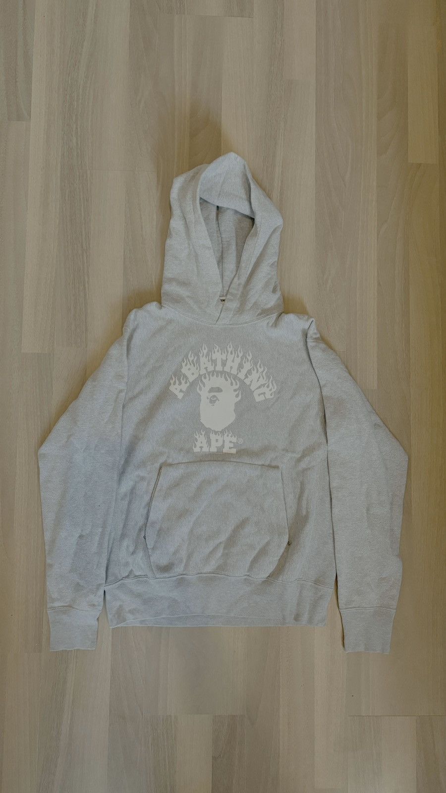 Bape Bape Flame Hoodie Size US S / EU 44-46 / 1 - 1 Thumbnail