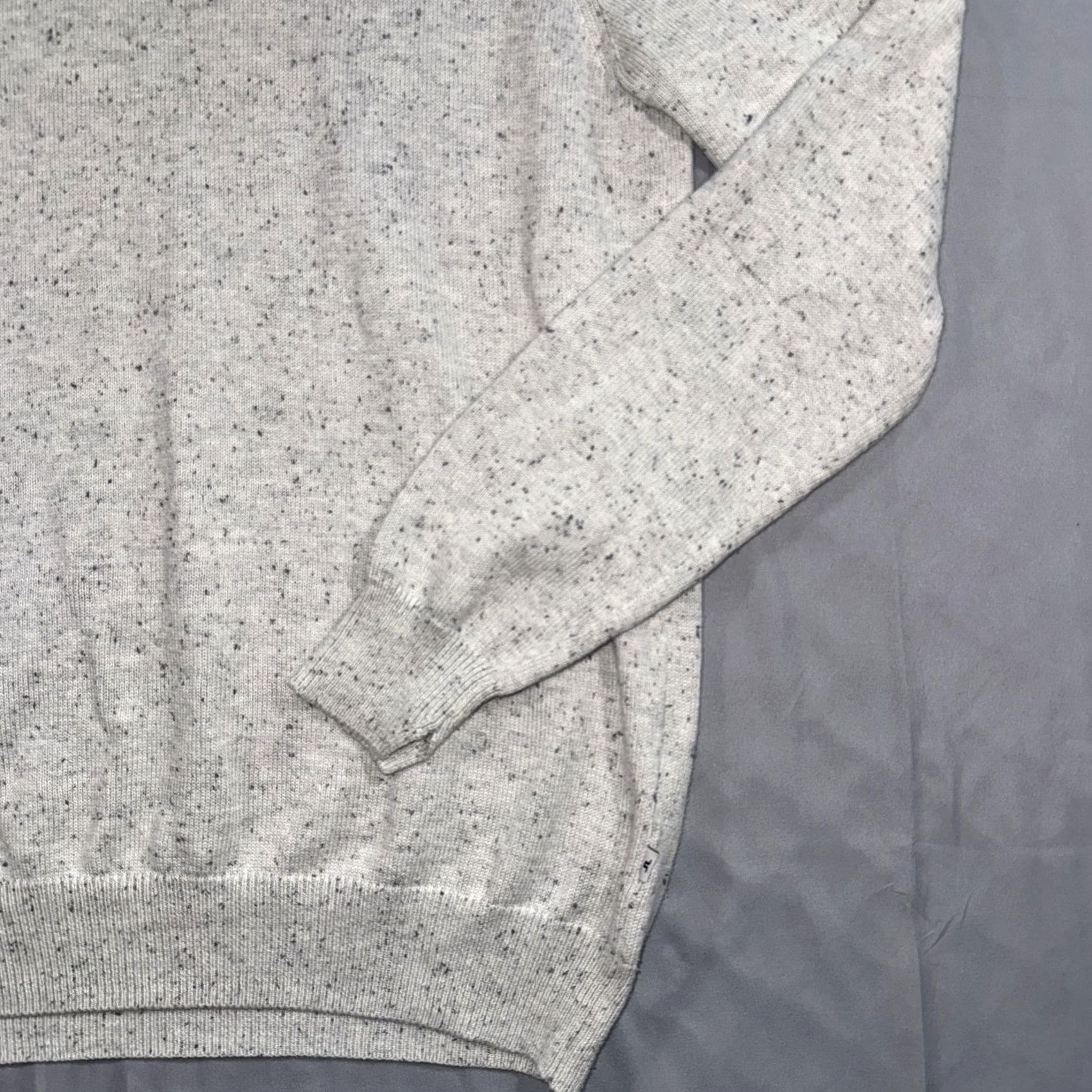 J.Lindeberg J.Lindeberg Sweater Mens 2XL Gray Knit Pullover Crewneck Regular Fit Long Sleeve Size US XXL / EU 58 / 5 - 5 Thumbnail