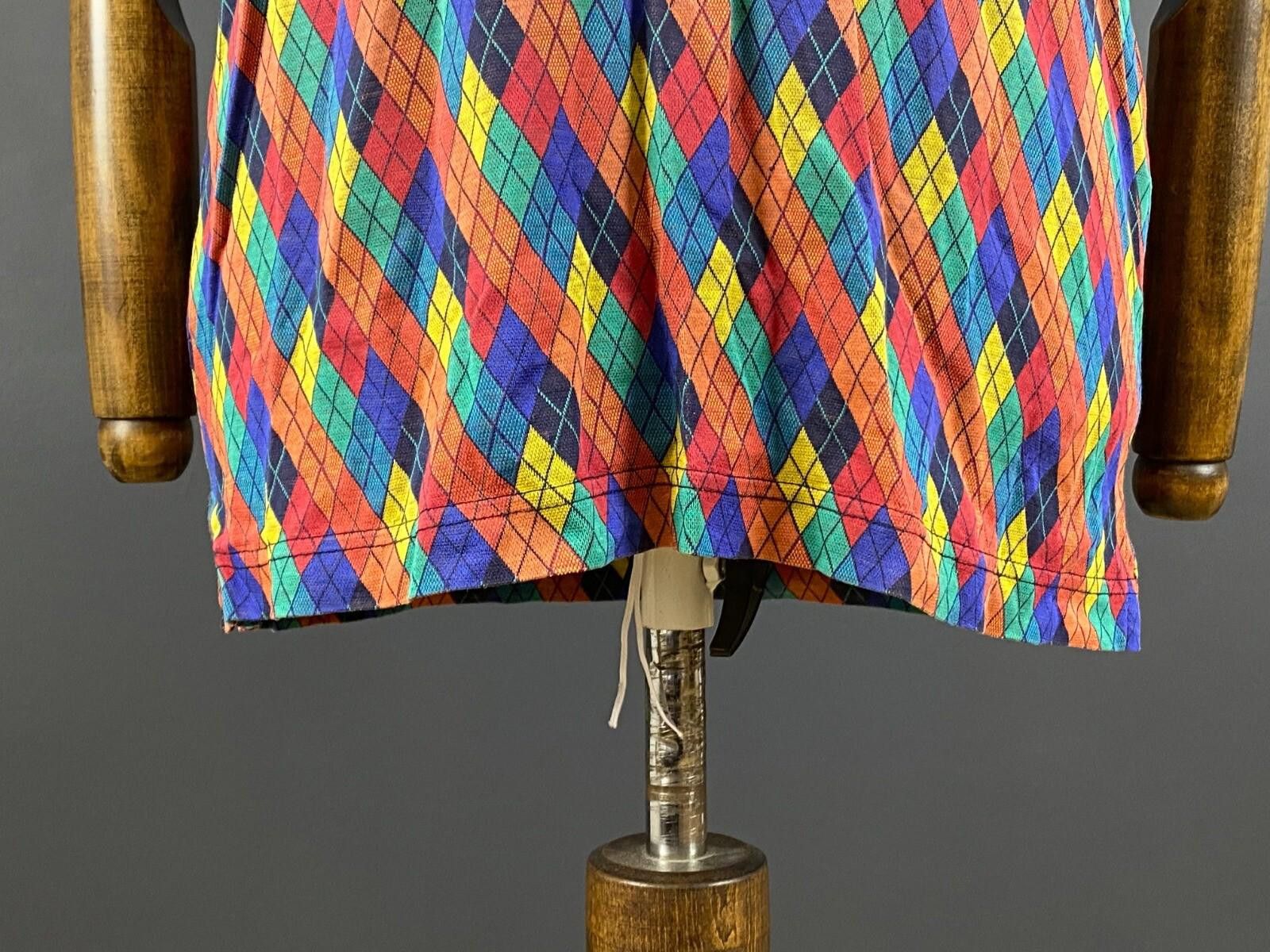 Carlo Colucci Carlo Colucci Vintage Multoclour Argyle Polo Shirt Size S Size US S / EU 44-46 / 1 - 3 Thumbnail