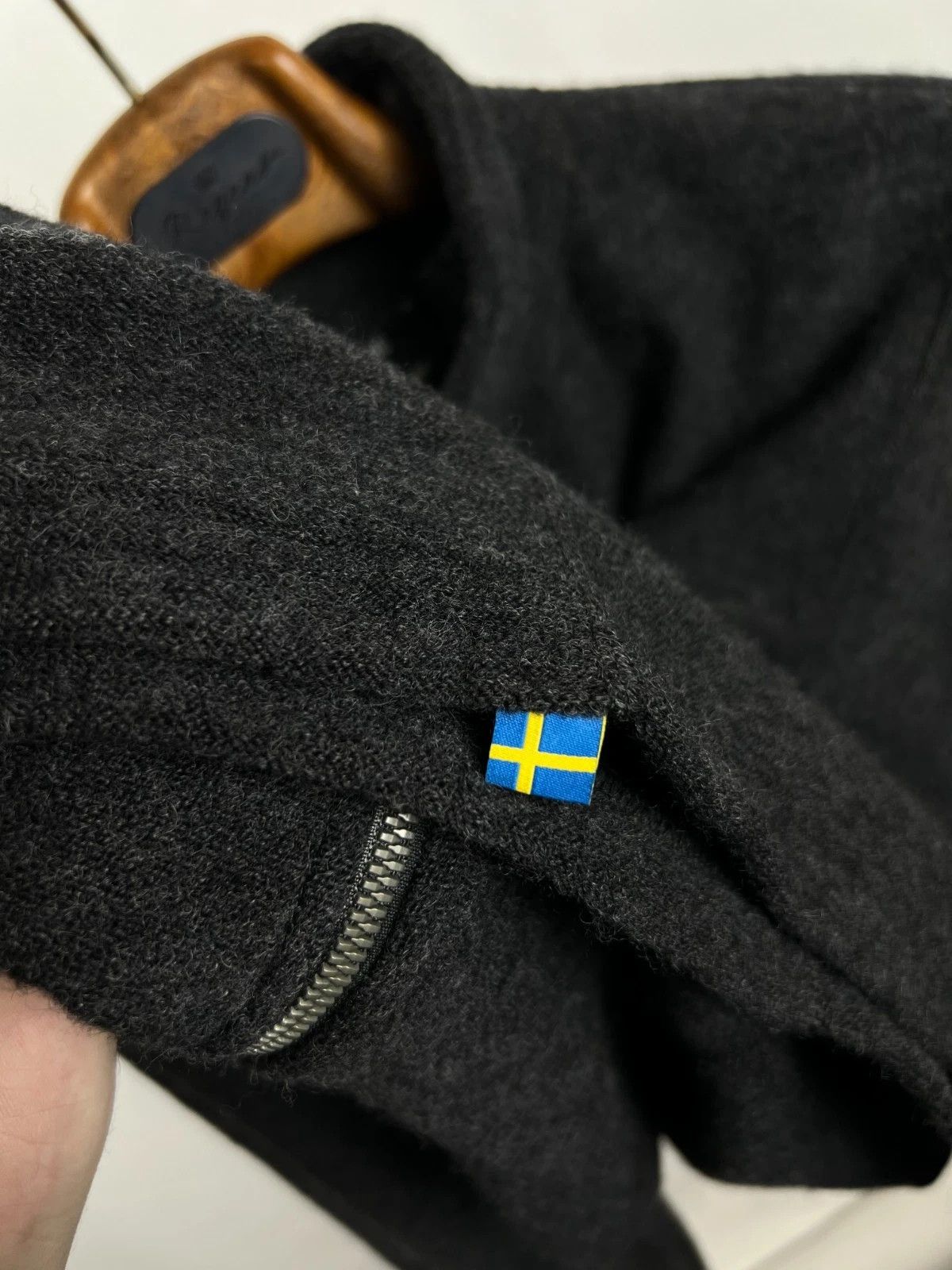 Other Ivanhoe Of Sweden Bella Full Zip Graphite Marl Pullover Size XXL / US 16-18 / IT 52-54 - 8 Thumbnail