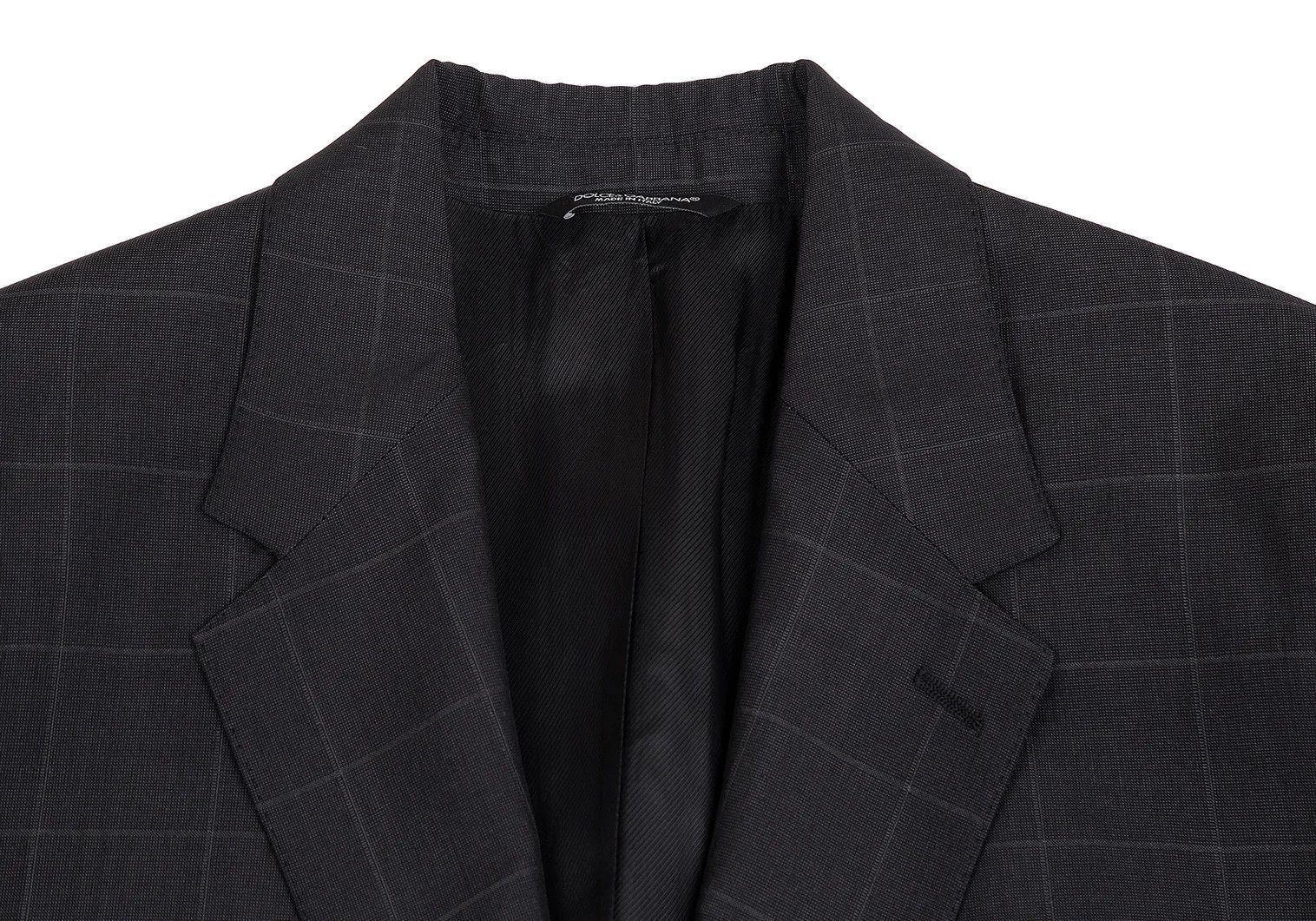 Dolce & Gabbana Sicily Check 2B Jacket in Charcoal Size 44 Size US S / EU 44-46 / 1 - 3 Thumbnail