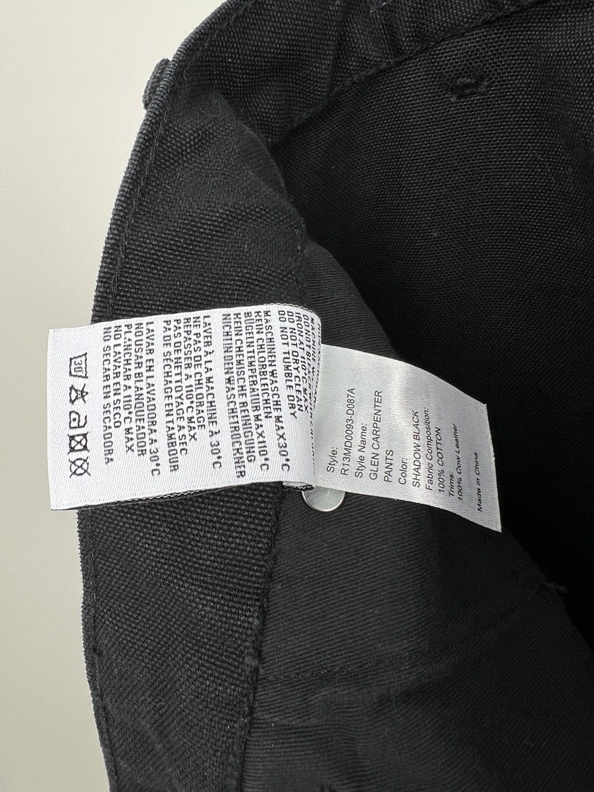 R13 Work pants 28 Size US 28 / EU 44 - 14 Thumbnail