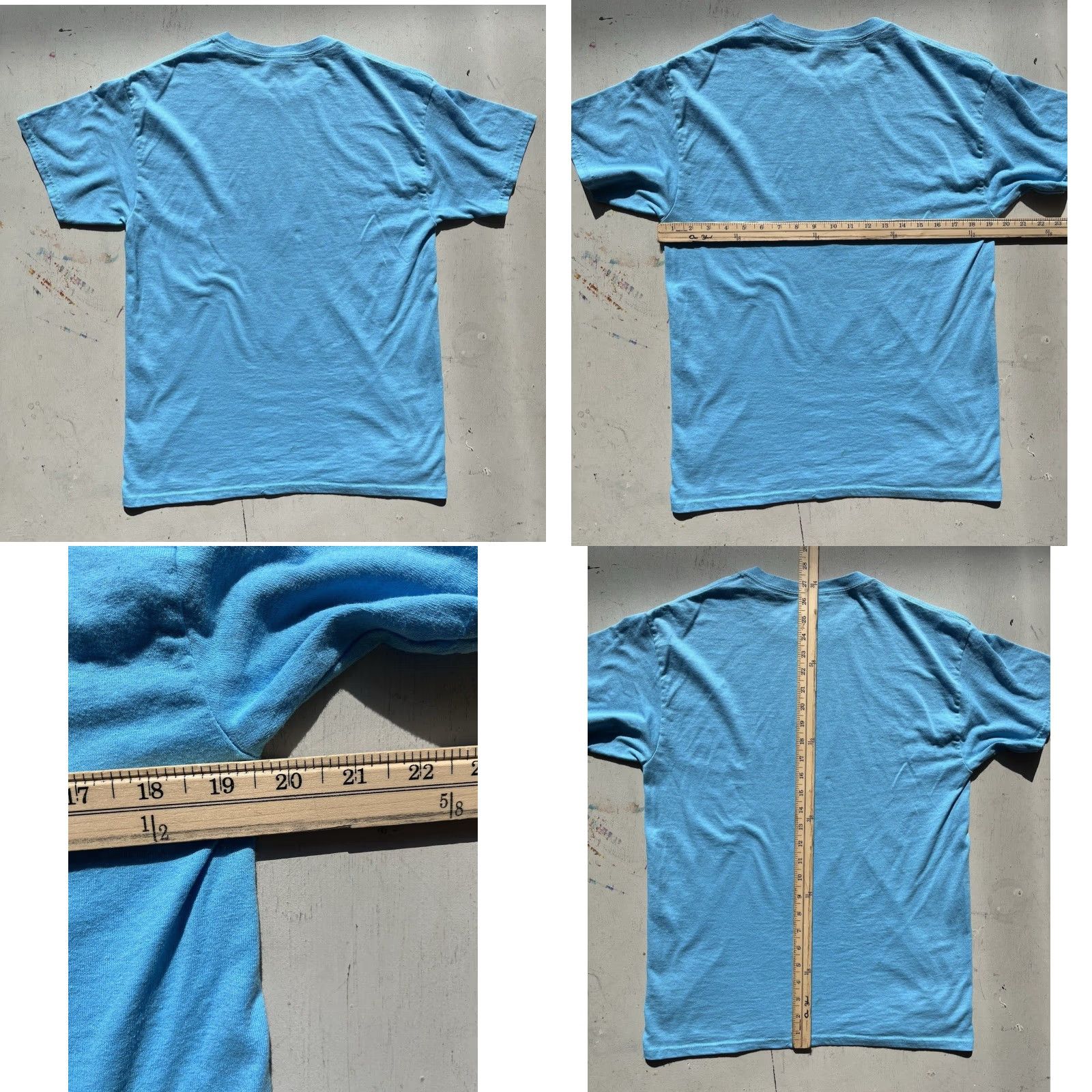 Jerzees VINTAGE Jerzees T-Shirt Turquoise Logo Myrtle Beach SC 80s 90s Men’s M Cotton Blend Embroidered Logo Graphic Circle Mythical Beach Size US M / EU 48-50 / 2 - 8 Thumbnail