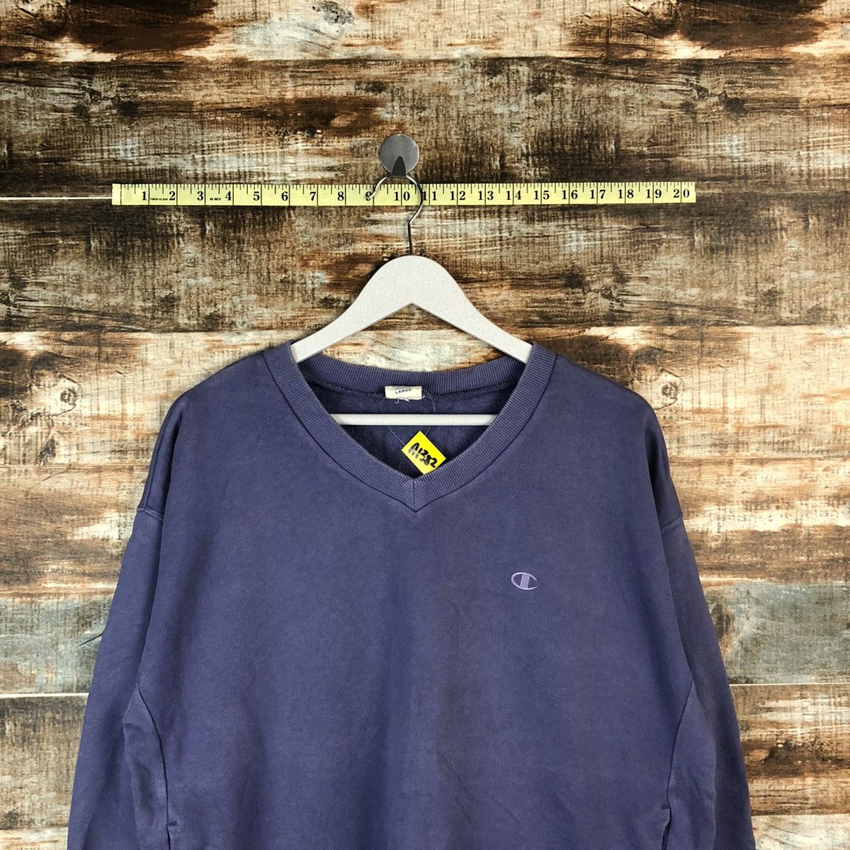 Champion Champion Purple Sweatshirt vintage #A1382 Size US L / EU 52-54 / 3 - 5 Thumbnail