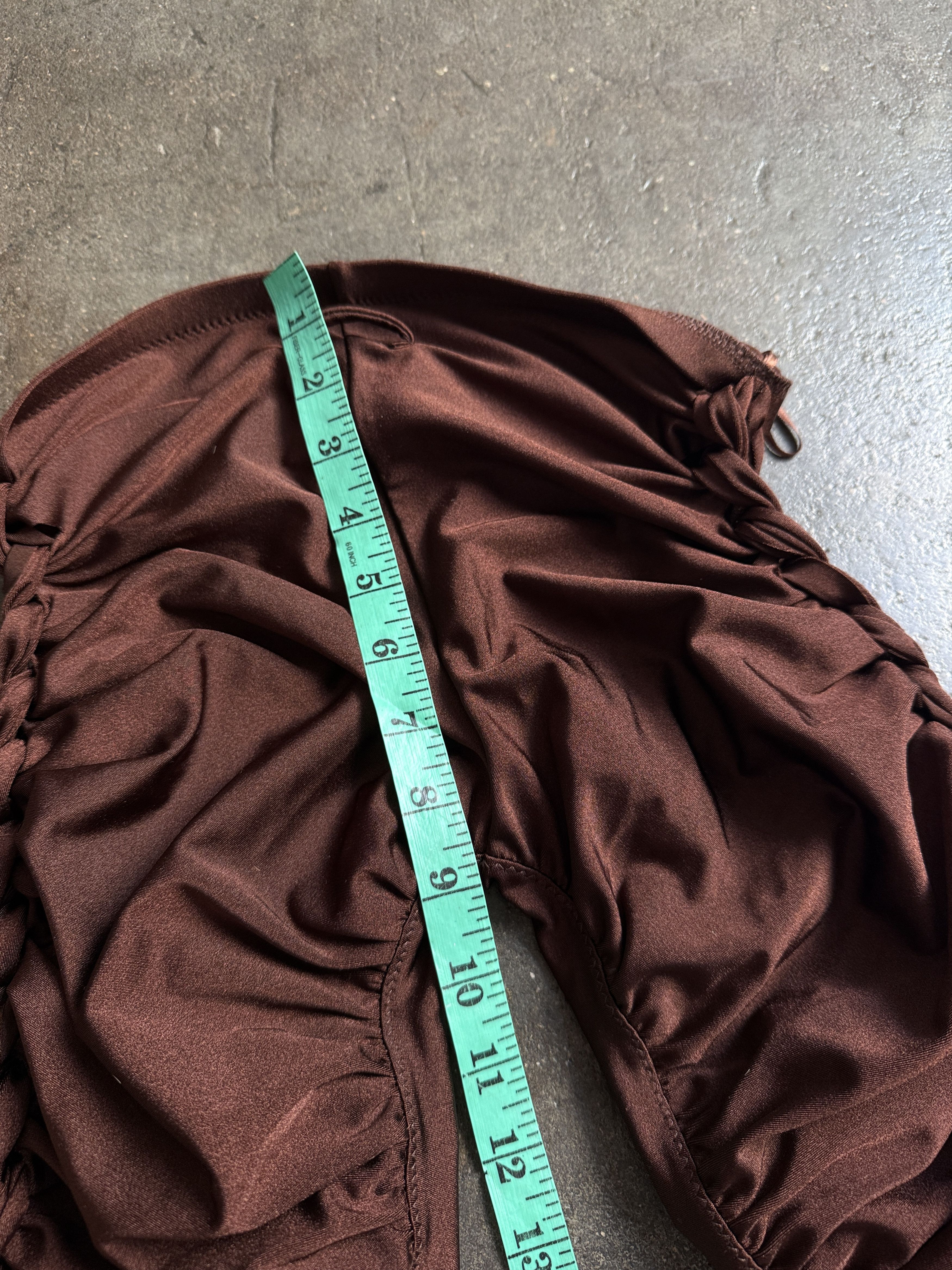 Jean Paul Gaultier Early 2000's Brand New Twisted Capri Tights Size 26" / US 2 / IT 38 - 11 Thumbnail