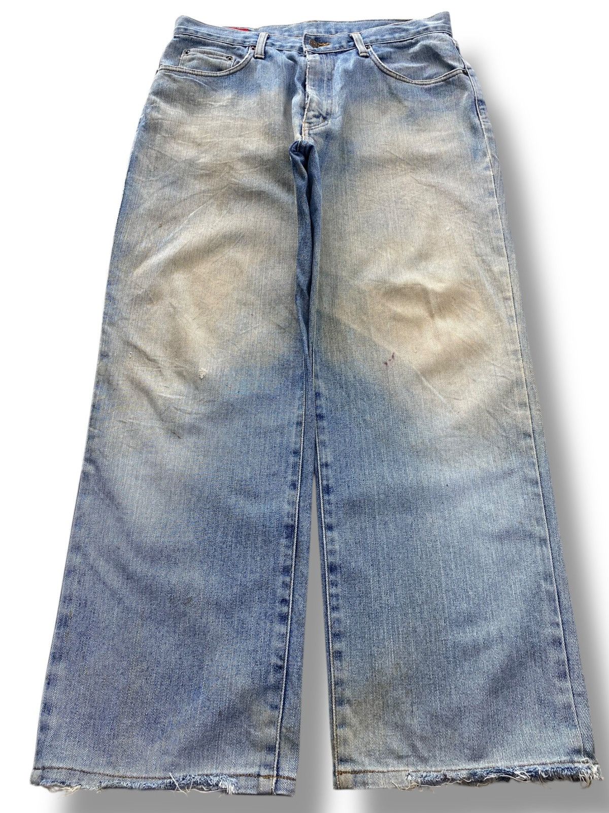 Edwin Edwin Acid Mud Wash Style Baggy Jeans Size US 34 / EU 50 - 1 Thumbnail