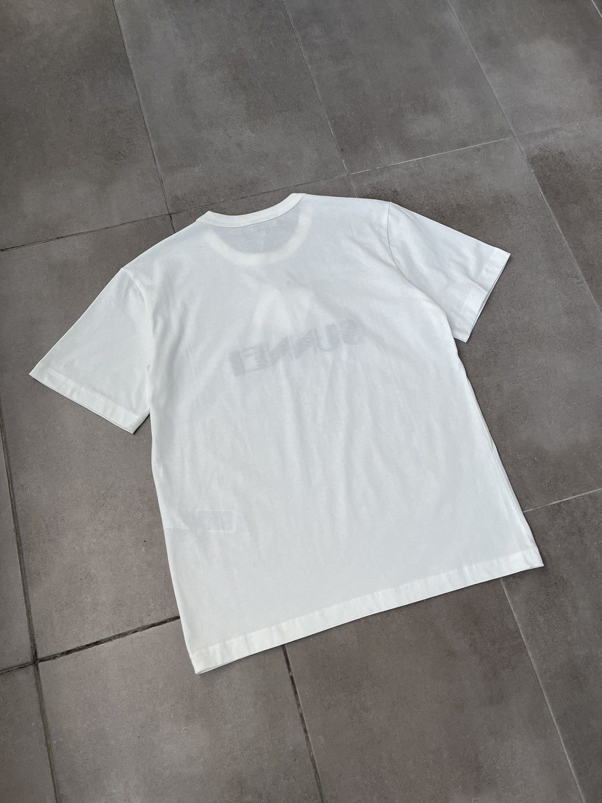 Sunnei !DS! SS23 Sunnei Logo Embroidered Classic White T-Shirt Size US S / EU 44-46 / 1 - 14 Thumbnail
