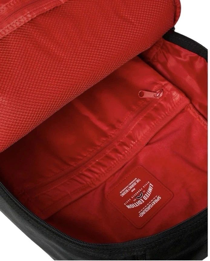 Sprayground Sprayground Money Bag On Fire DLXSV Backpack Size ONE SIZE - 3 Thumbnail