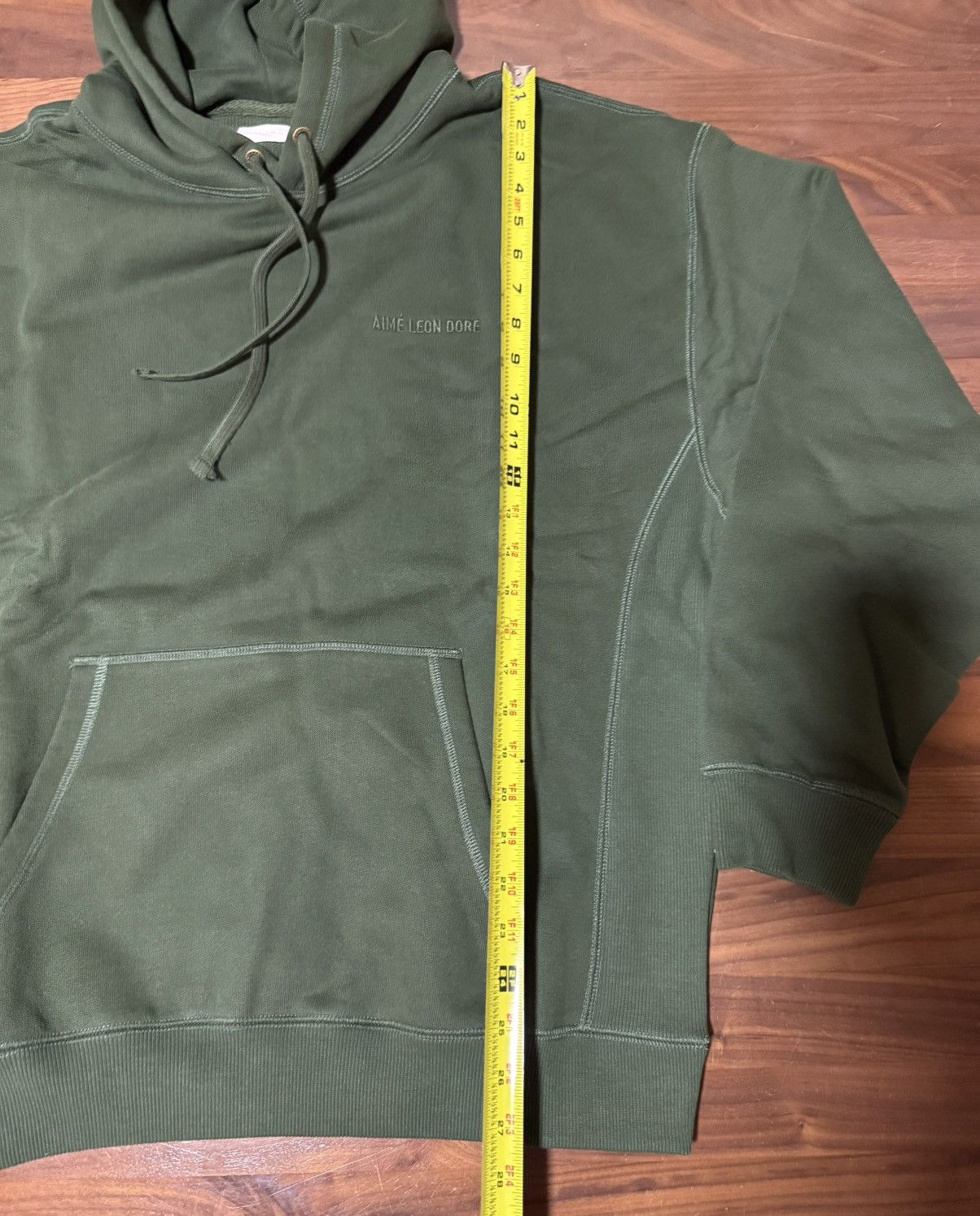 Aime Leon Dore Aime Leon Dore Aimé Tonal Logo Kombu Green Hoodie Size XL Size US XL / EU 56 / 4 - 6 Thumbnail
