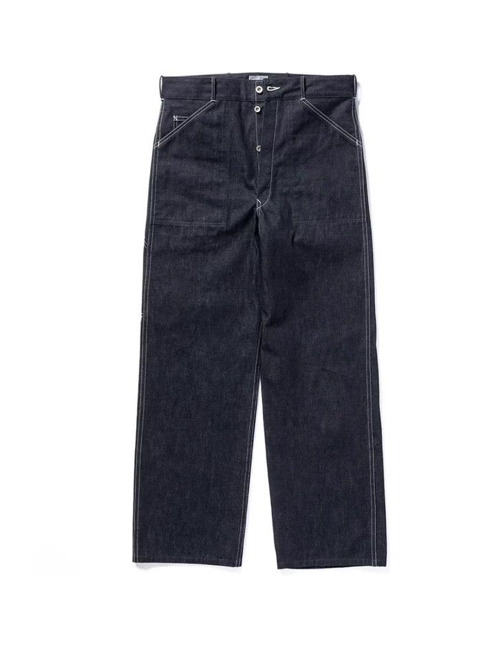 The Real McCoy's The Real McCoy WWII High-Waisted Wide-Leg Navy Work Pants Size US 30 / EU 46 - 2 Thumbnail