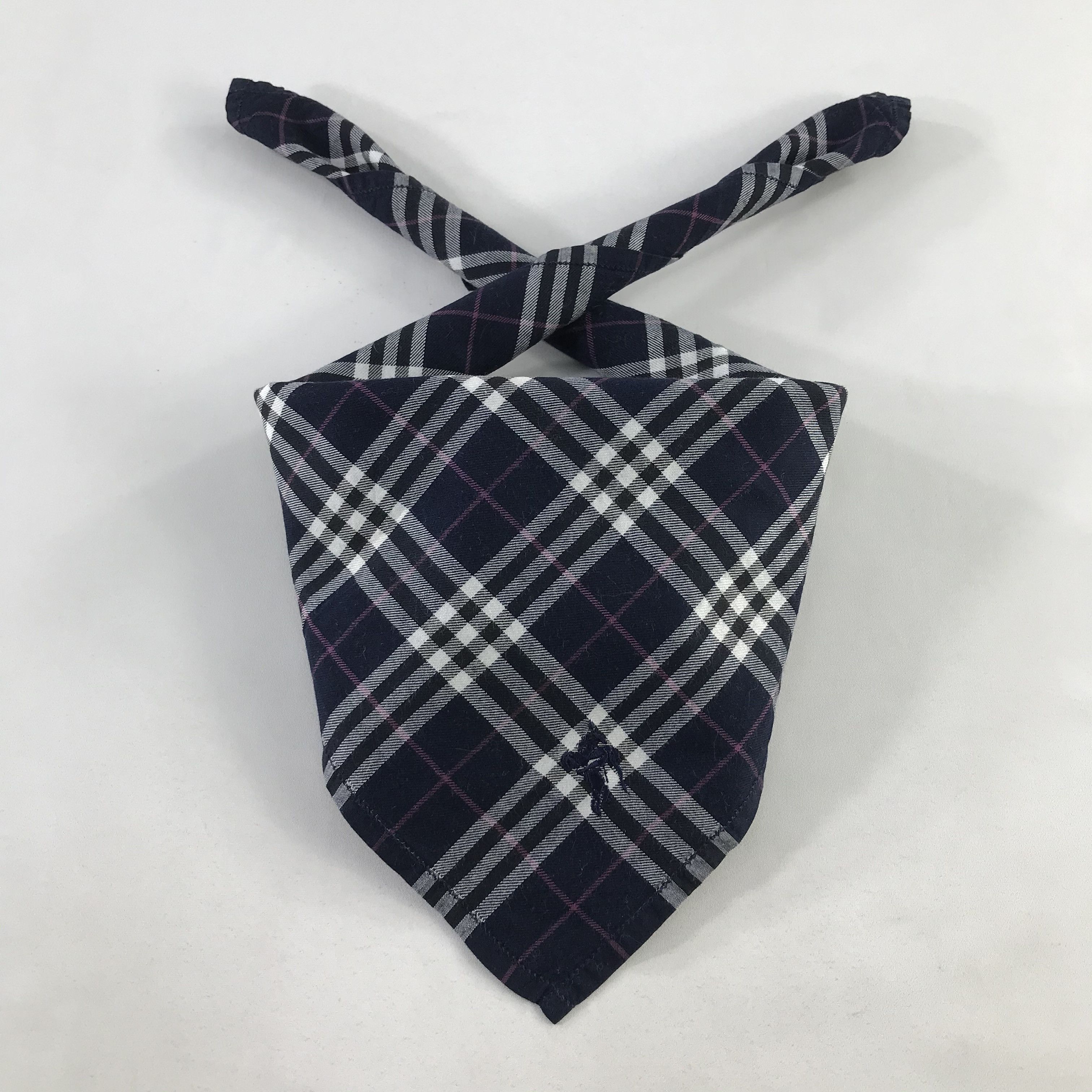 Burberry × Vintage Burberry Bandana / Handkerchief / Neckerchief - S1073 Size ONE SIZE - 3 Thumbnail
