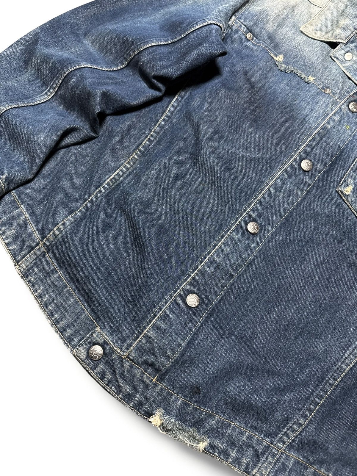 Levi's Vintage Y2K Levi’s Engineered Washed Jacket Avantgarde 90s Size US M / EU 48-50 / 2 - 7 Thumbnail