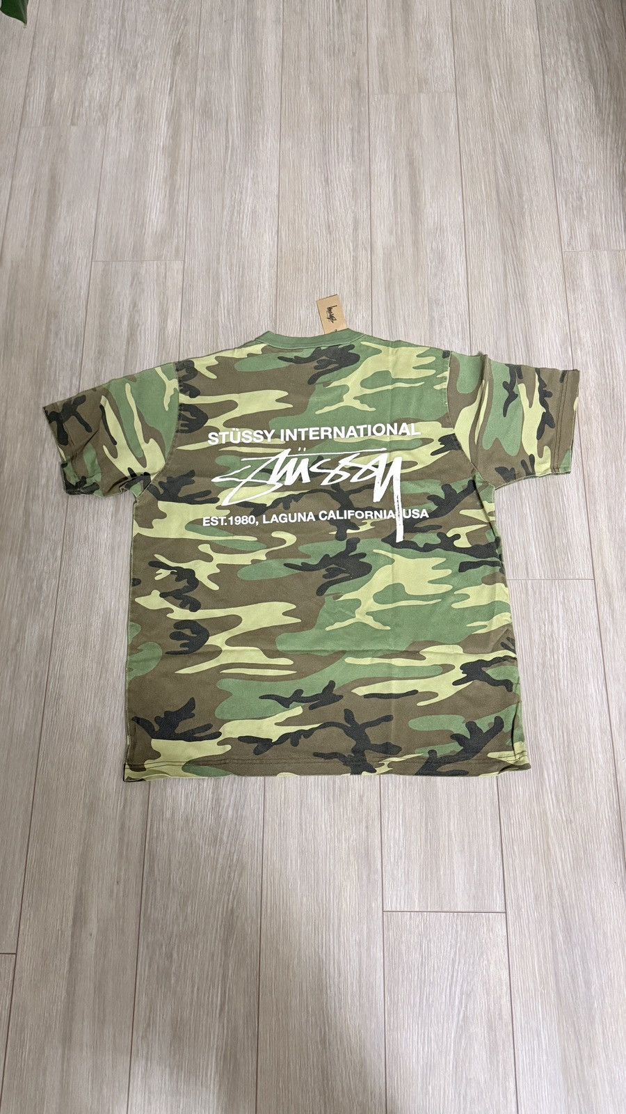 Stussy Stussy Smooth International Tee – Camo – Size M – NWT