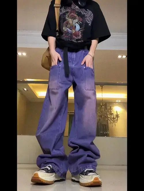 Designer × Japanese Brand × Vintage grunge baggy distressed skate y2k pants Size US 32 / EU 48 - 3 Thumbnail