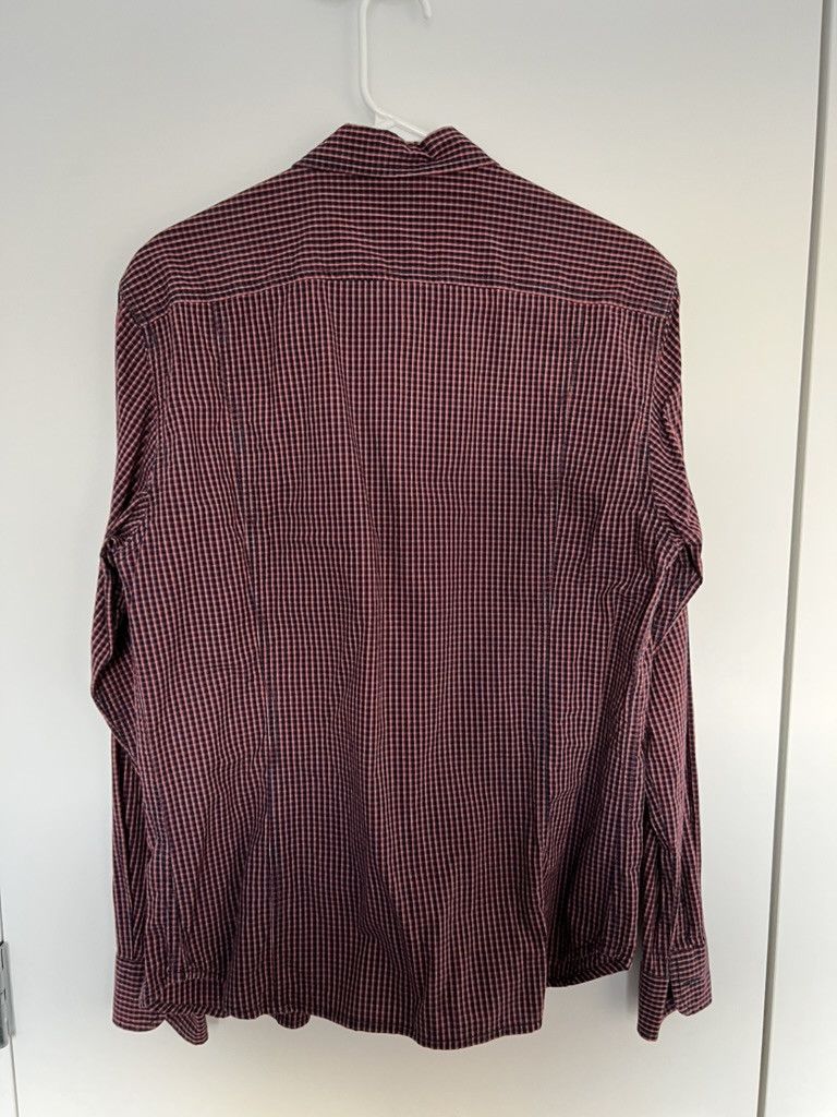 Corridor Navy/Red Check Long Sleeve Button Up Size US S / EU 44-46 / 1 - 2 Thumbnail