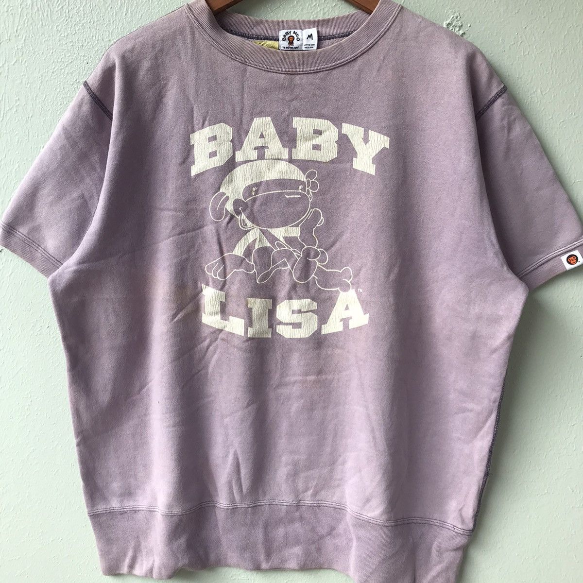 Bape Baby Lisa S/S Crewneck Size US M / EU 48-50 / 2 - 3 Thumbnail