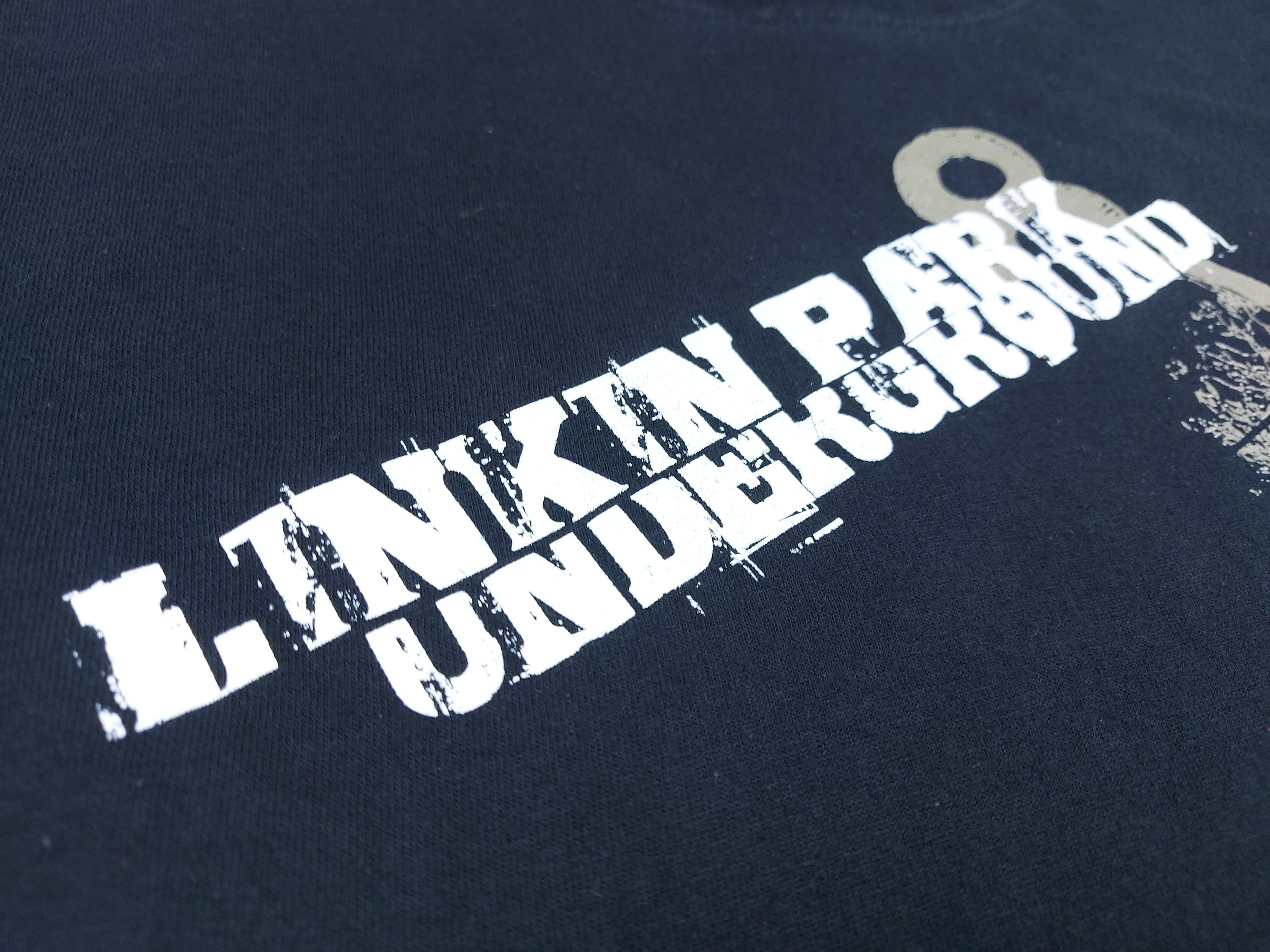 Band Tees × Vintage Vintage Y2K Linkin Park Band Merch Underground TEE Size US XL / EU 56 / 4 - 3 Thumbnail
