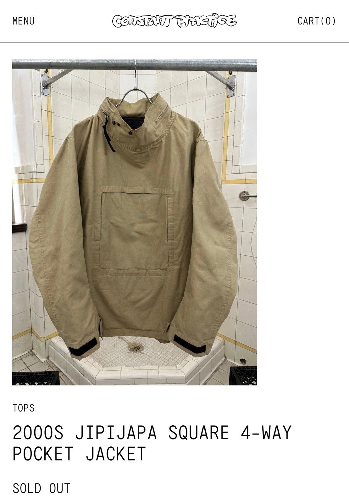 Japanese Brand 2000s Jipijapa rip stop hoodie size 2 Size US L / EU 52-54 / 3 - 8 Thumbnail