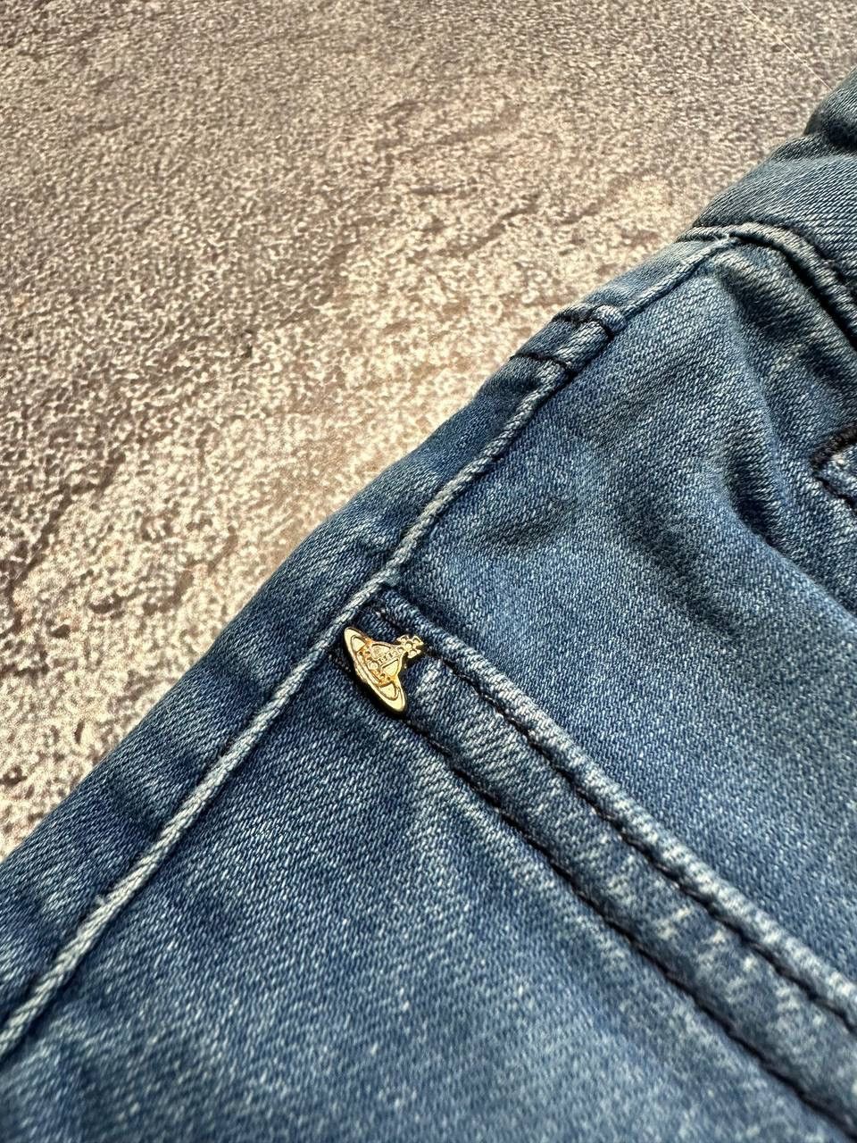 Vivienne Westwood 💥BIG LOGO VIVIENNE WESTWOOD SKINNY PANTS Size 30" / US 8 / IT 44 - 11 Thumbnail
