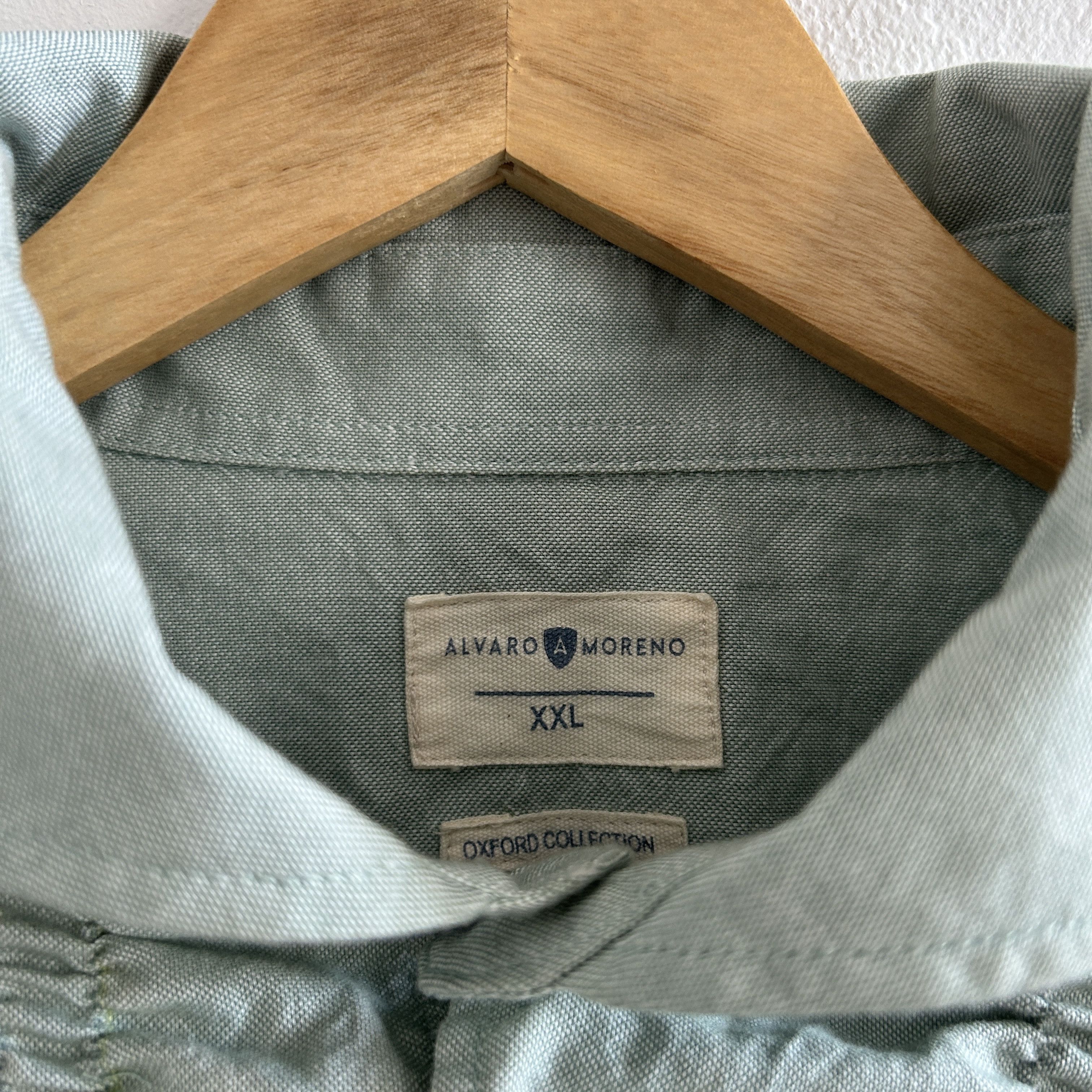 Custommade Reworked Vintage Ruffle Gren Shirt with Tied Cuffs Size XL / US 12-14 / IT 48-50 - 12 Thumbnail