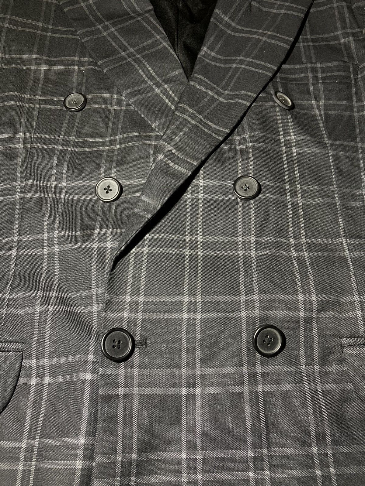 Liberal Youth Ministry SS21 Liberal Youth Ministry Suit Jacket Plaid Pattern 2021 B Size 46R - 2 Thumbnail